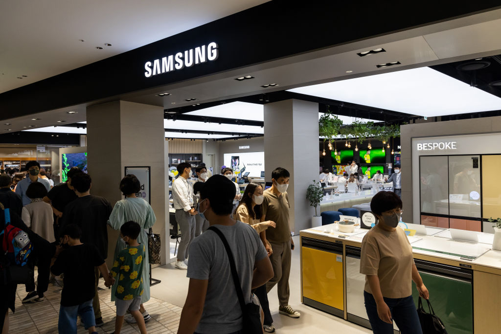 Samsung Store at the Hyundai Seoul