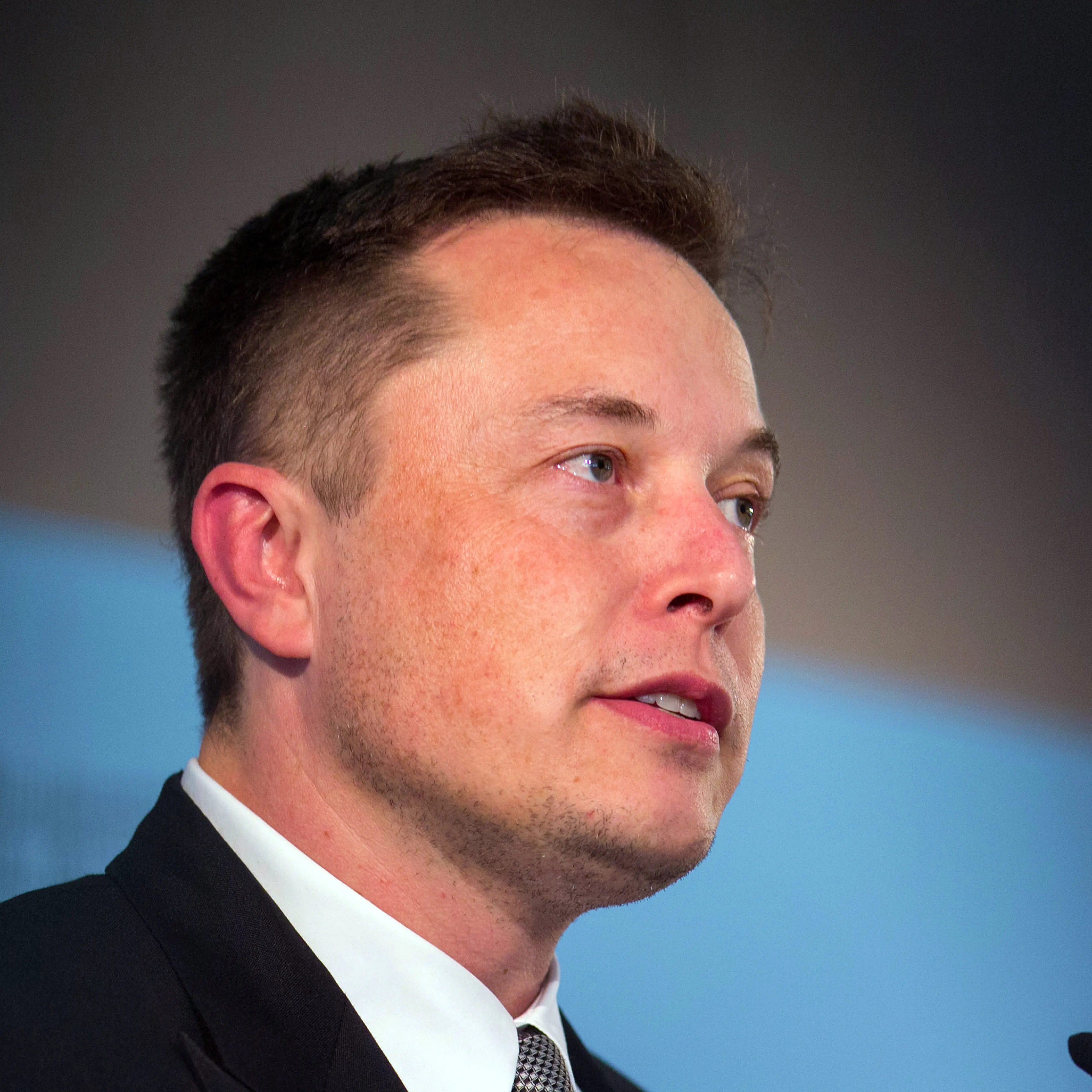 Elon Musk at a news conference in Berlin on Sept. 24, 2015.