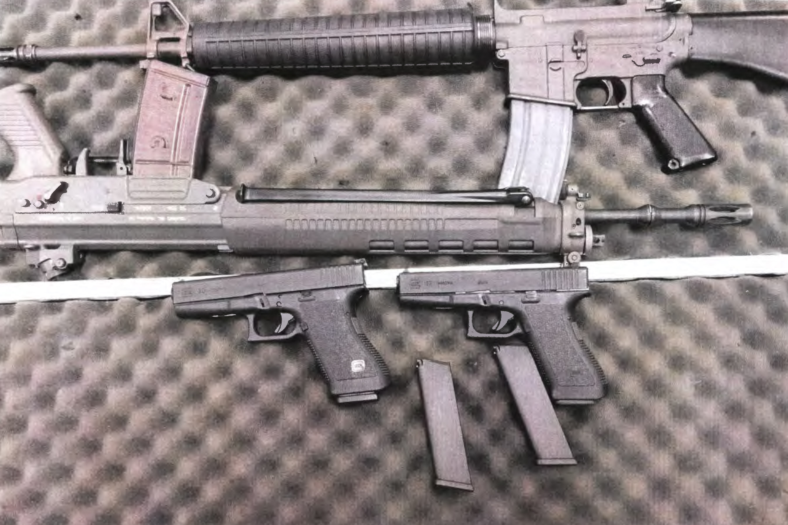Firearms purchased by Alexander Ciccolo