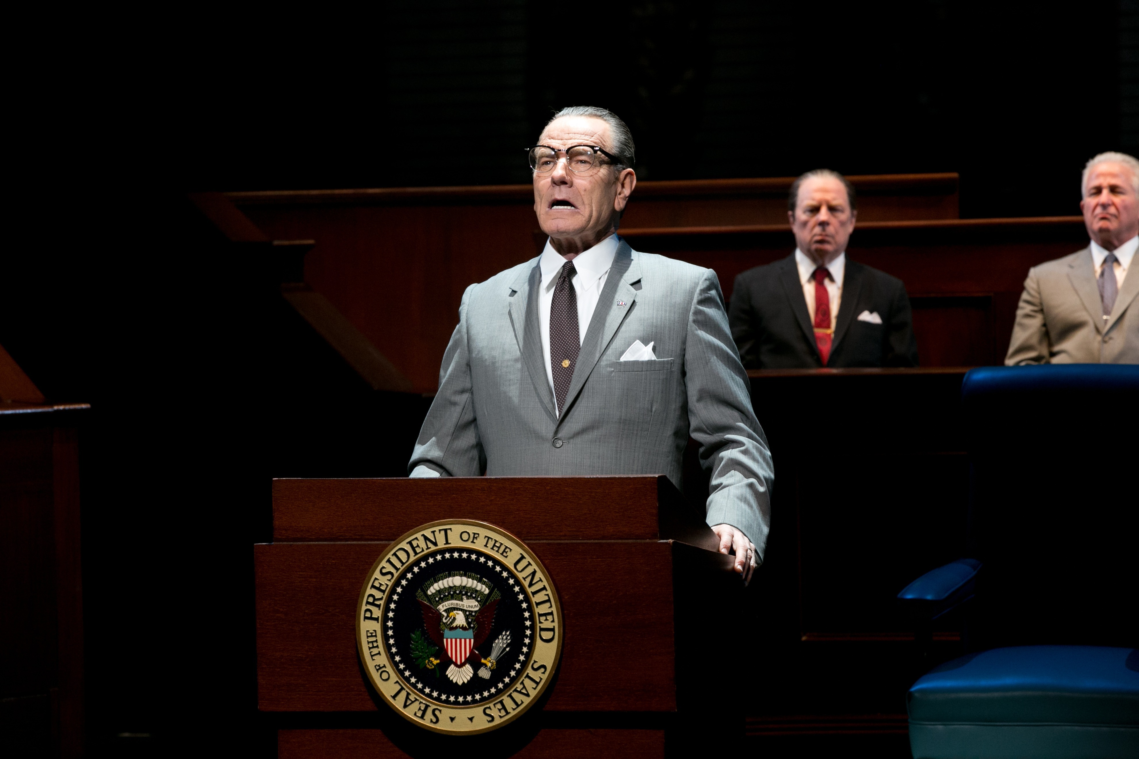 BRYAN CRANSTON BROADWAY PLAYS ALL THE WAY CELEBRITIES ON BROADWAY NYC LBJ Lyndon B. Johnson 2014
