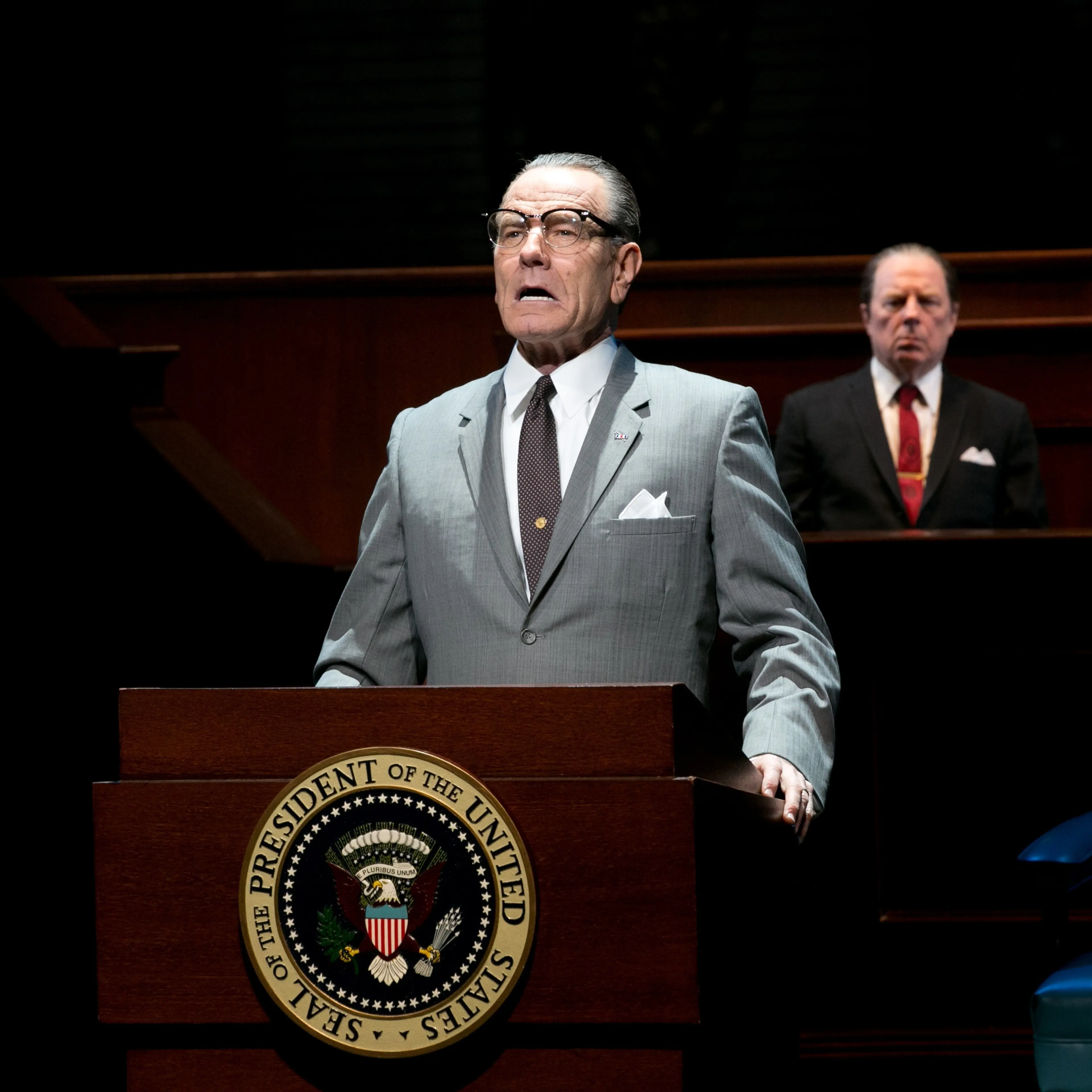 BRYAN CRANSTON BROADWAY PLAYS ALL THE WAY CELEBRITIES ON BROADWAY NYC LBJ Lyndon B. Johnson 2014