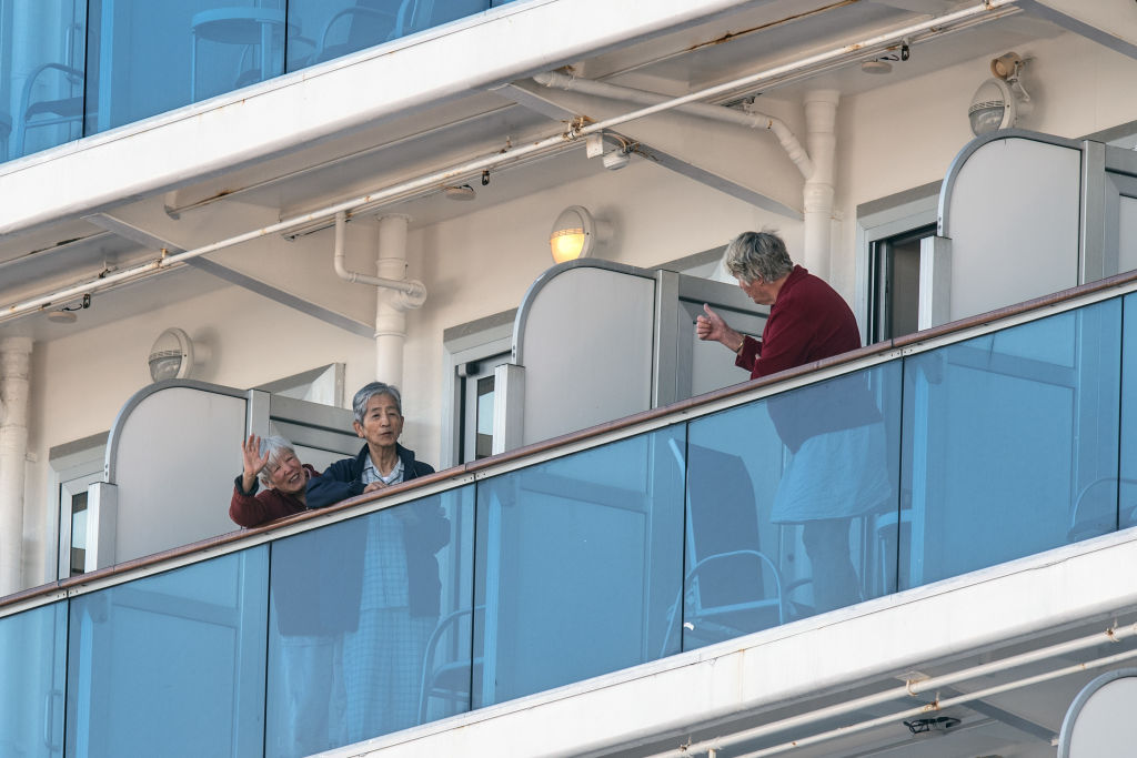 Diamond Princess Cruise Ship Remains Quarantined As Coronavirus Cases Grow