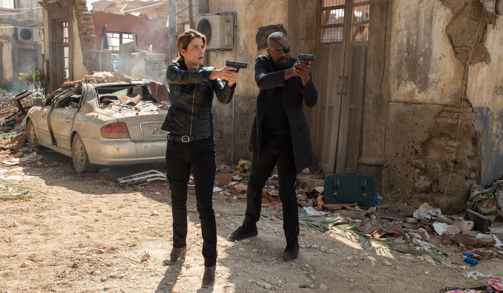 Samuel L Jackson Cobie Smulders Spider-Man: Far From Home