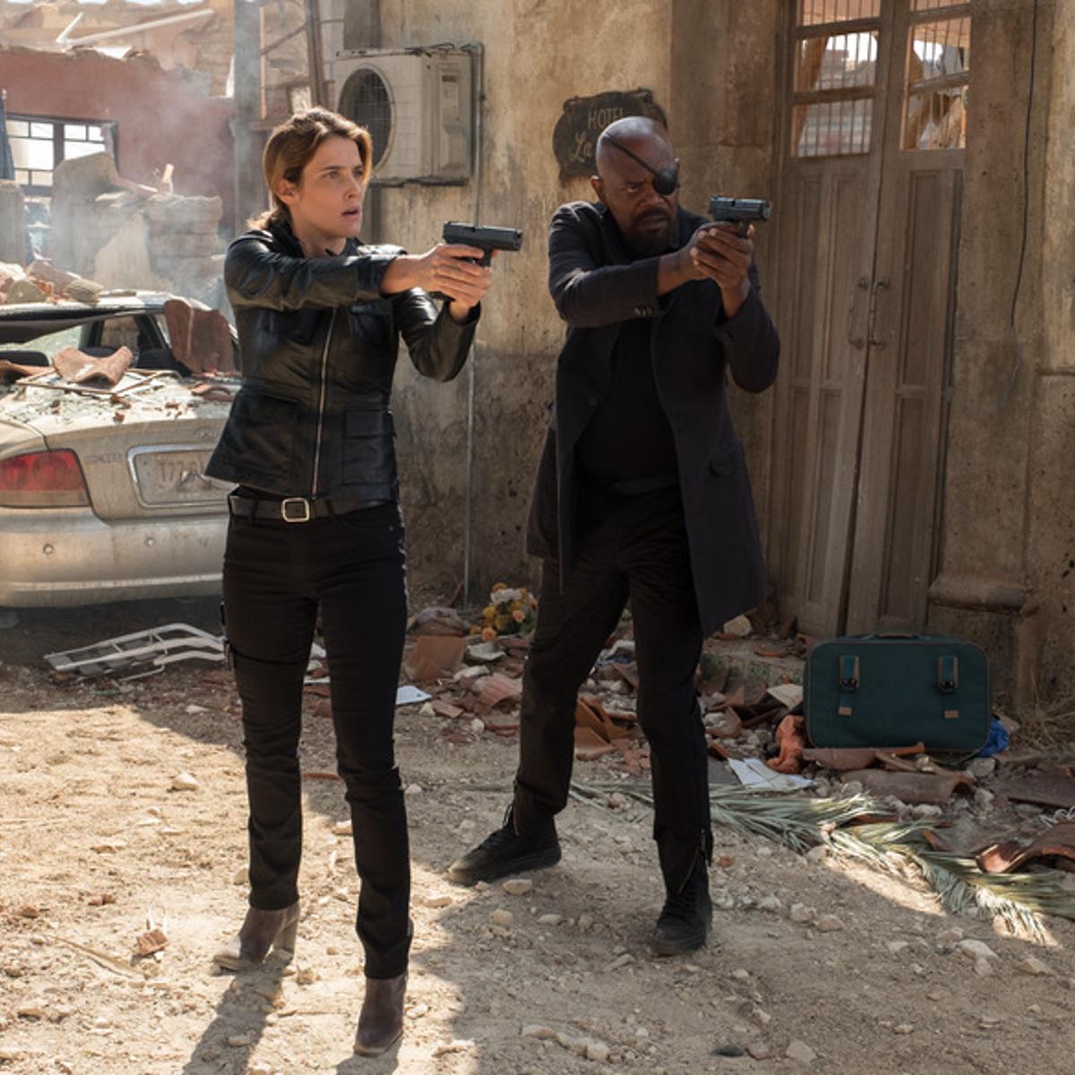 Samuel L Jackson Cobie Smulders Spider-Man: Far From Home