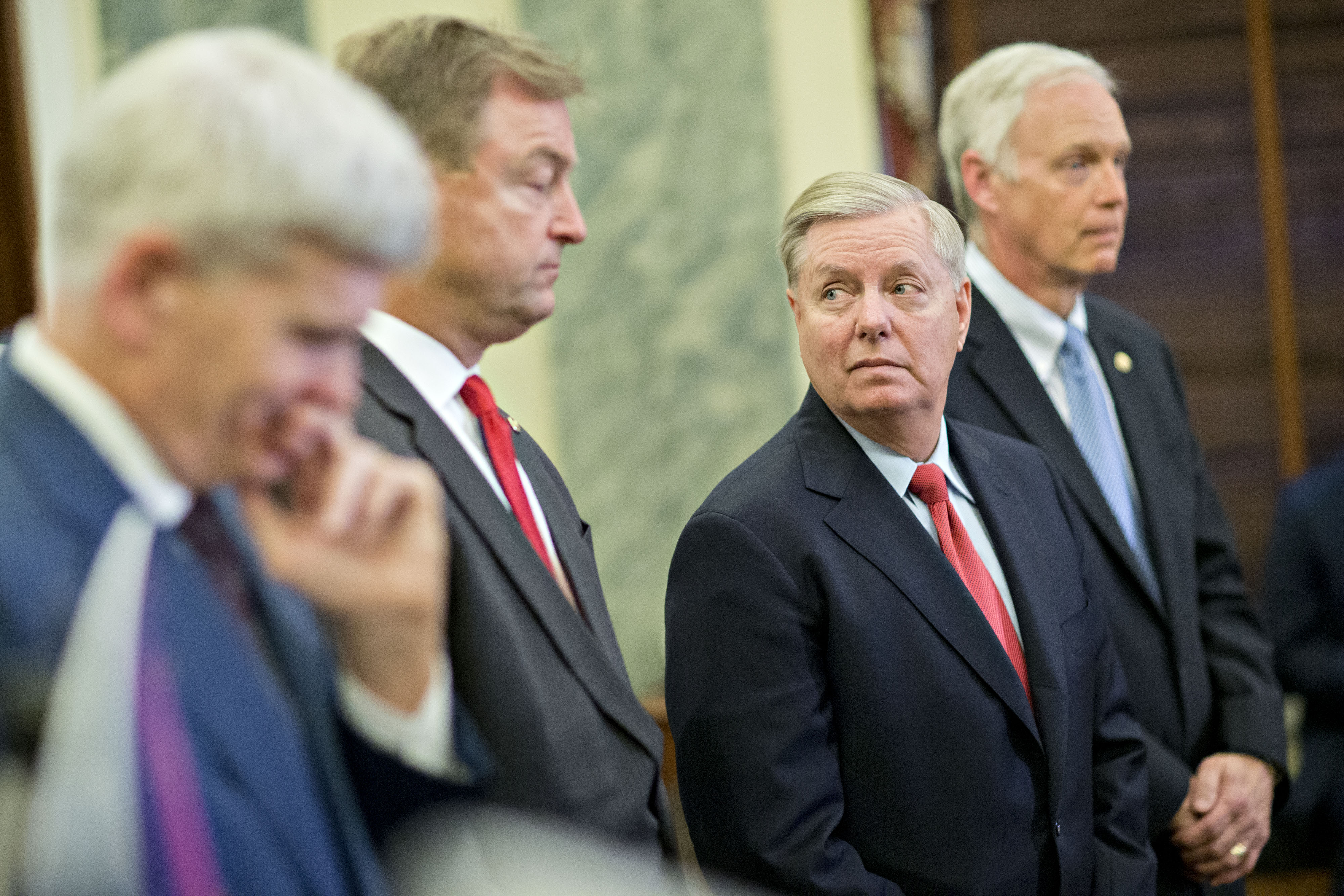 Republican Senators Bill Cassidy And Lindsey Graham Unveil Revised Version Of Their Obamacare Replacement