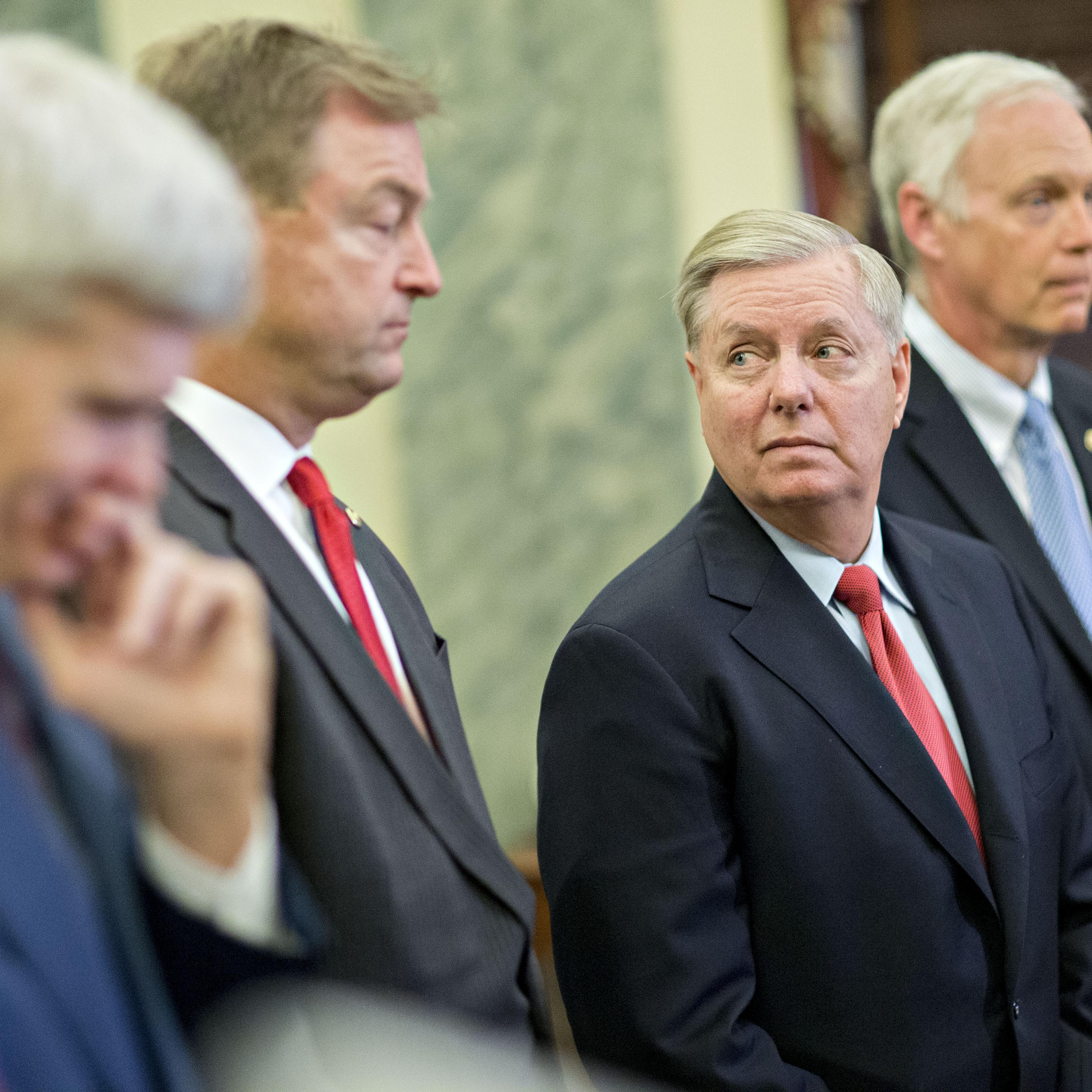 Republican Senators Bill Cassidy And Lindsey Graham Unveil Revised Version Of Their Obamacare Replacement
