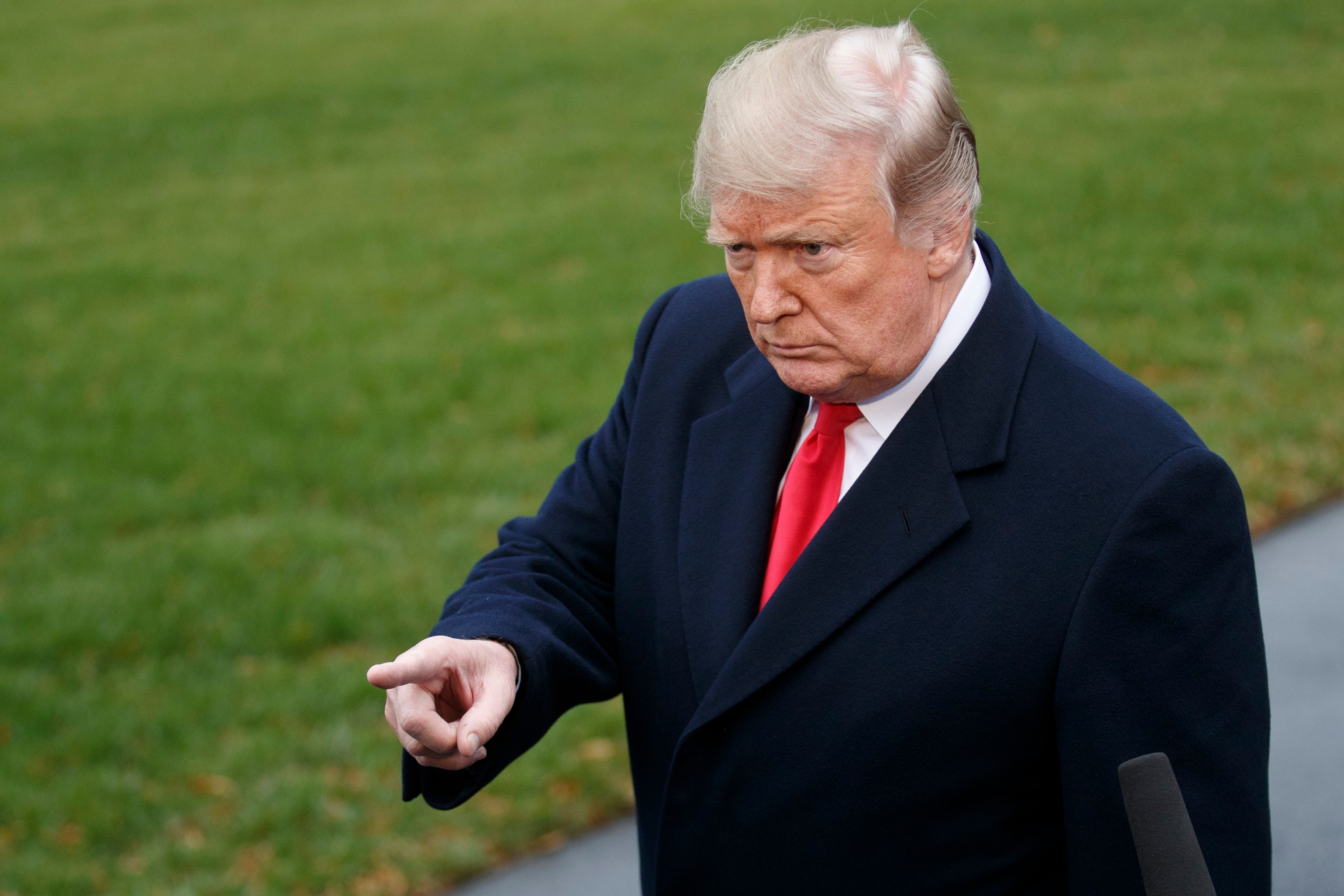 US President Donald J. Trump departs the White House for Mississippi, Washington, USA - 26 Nov 2018