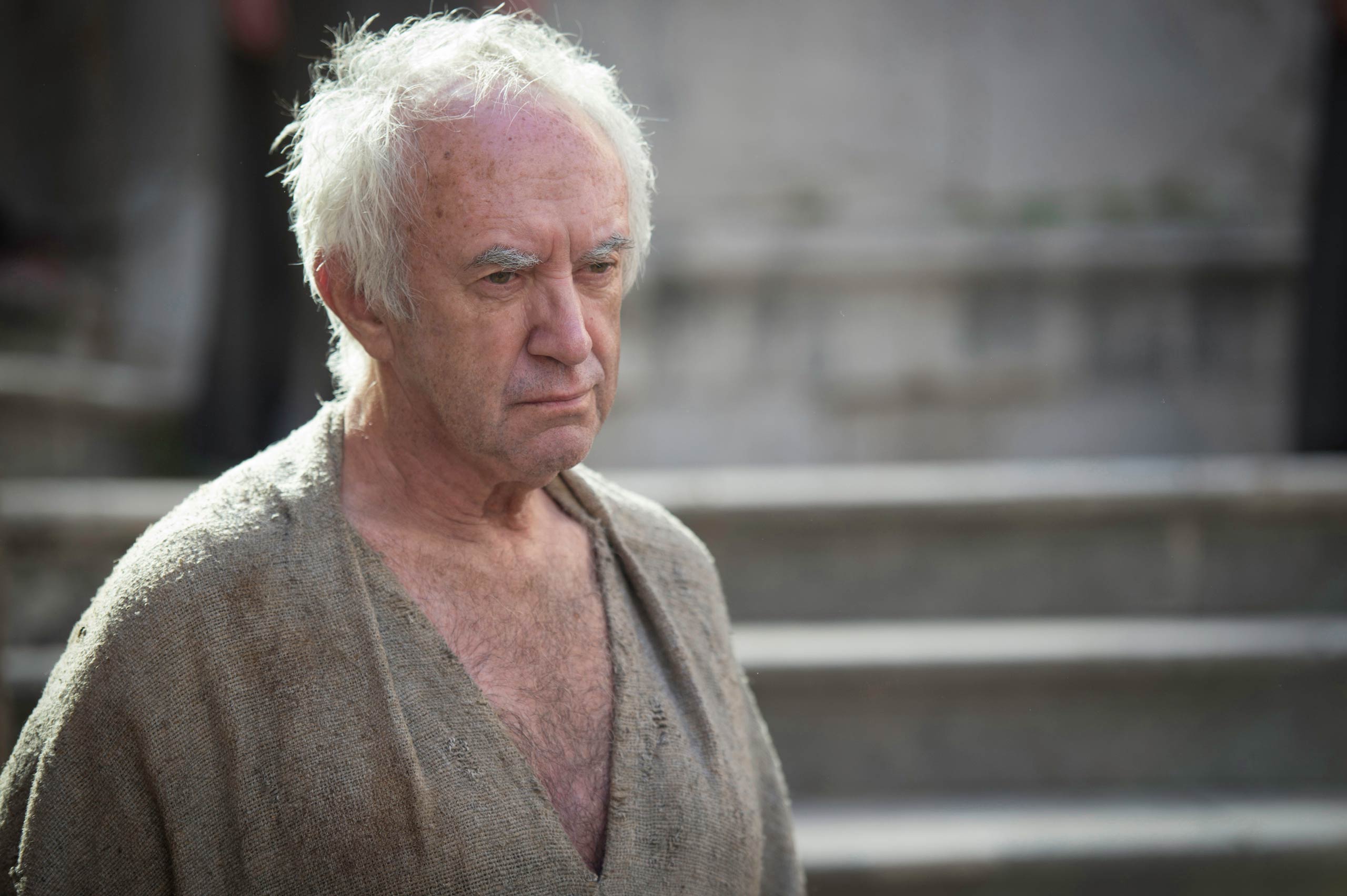 Jonathan Pryce as the High Sparrow.