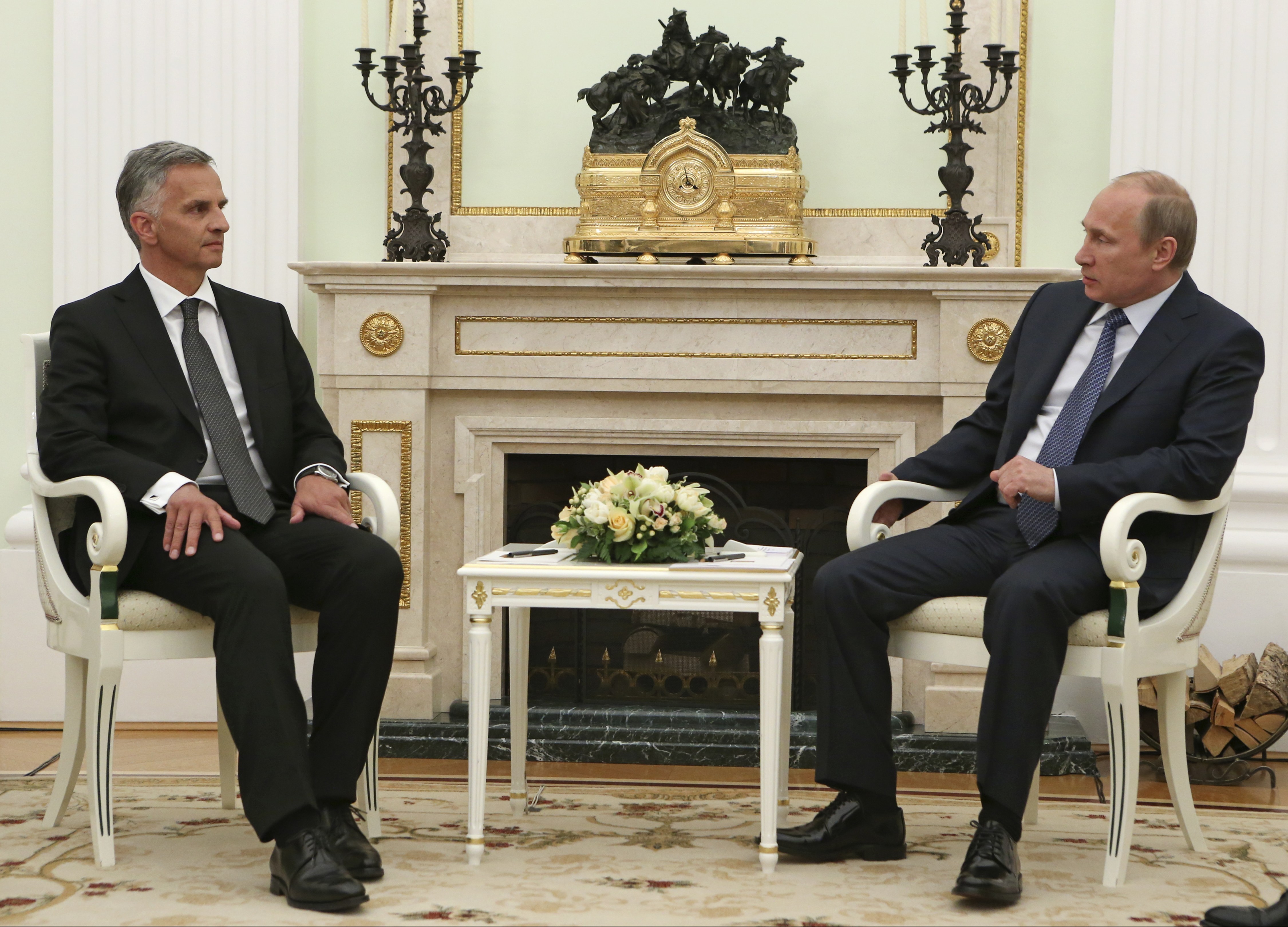 Vladimir Putin, Didier Burkhalter