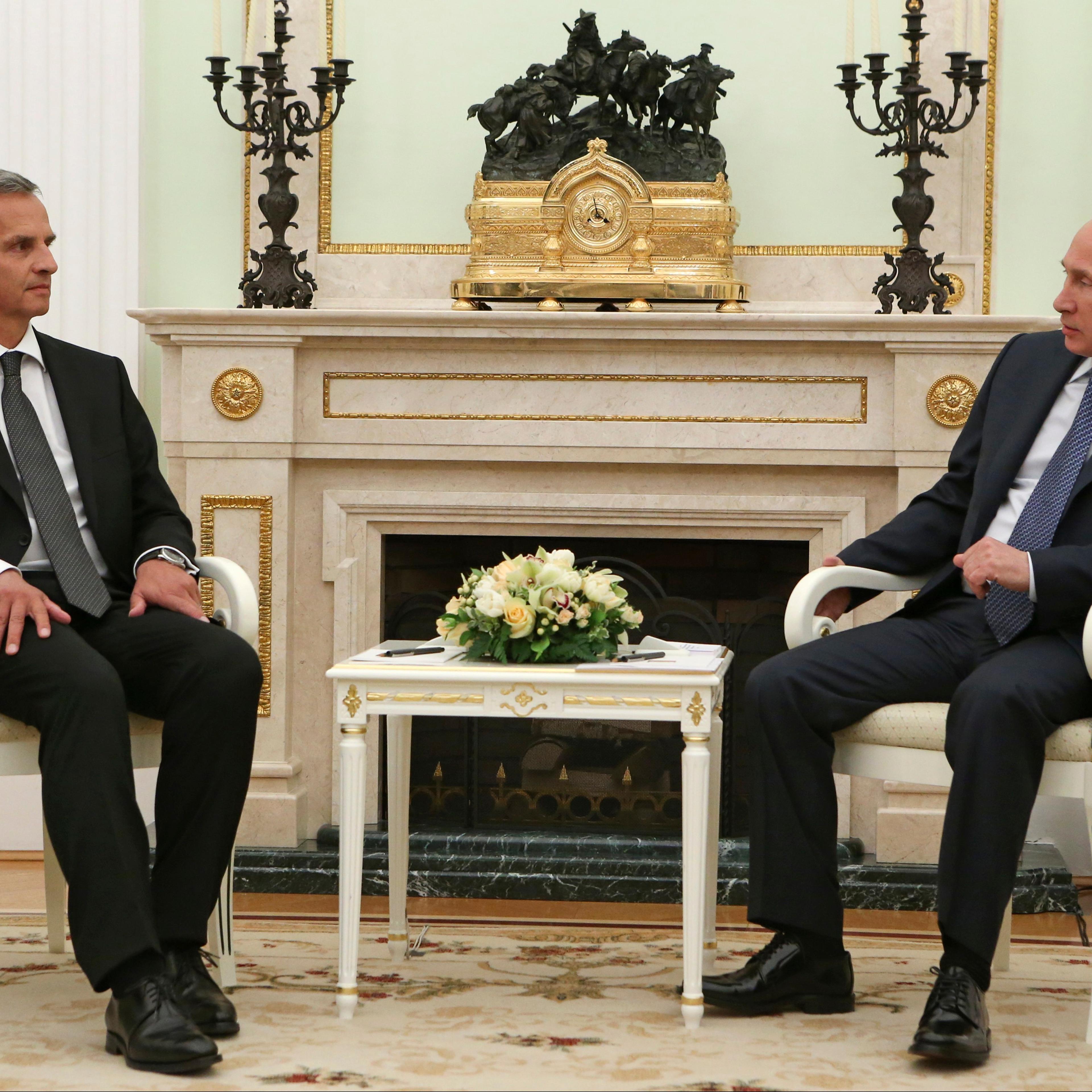 Vladimir Putin, Didier Burkhalter