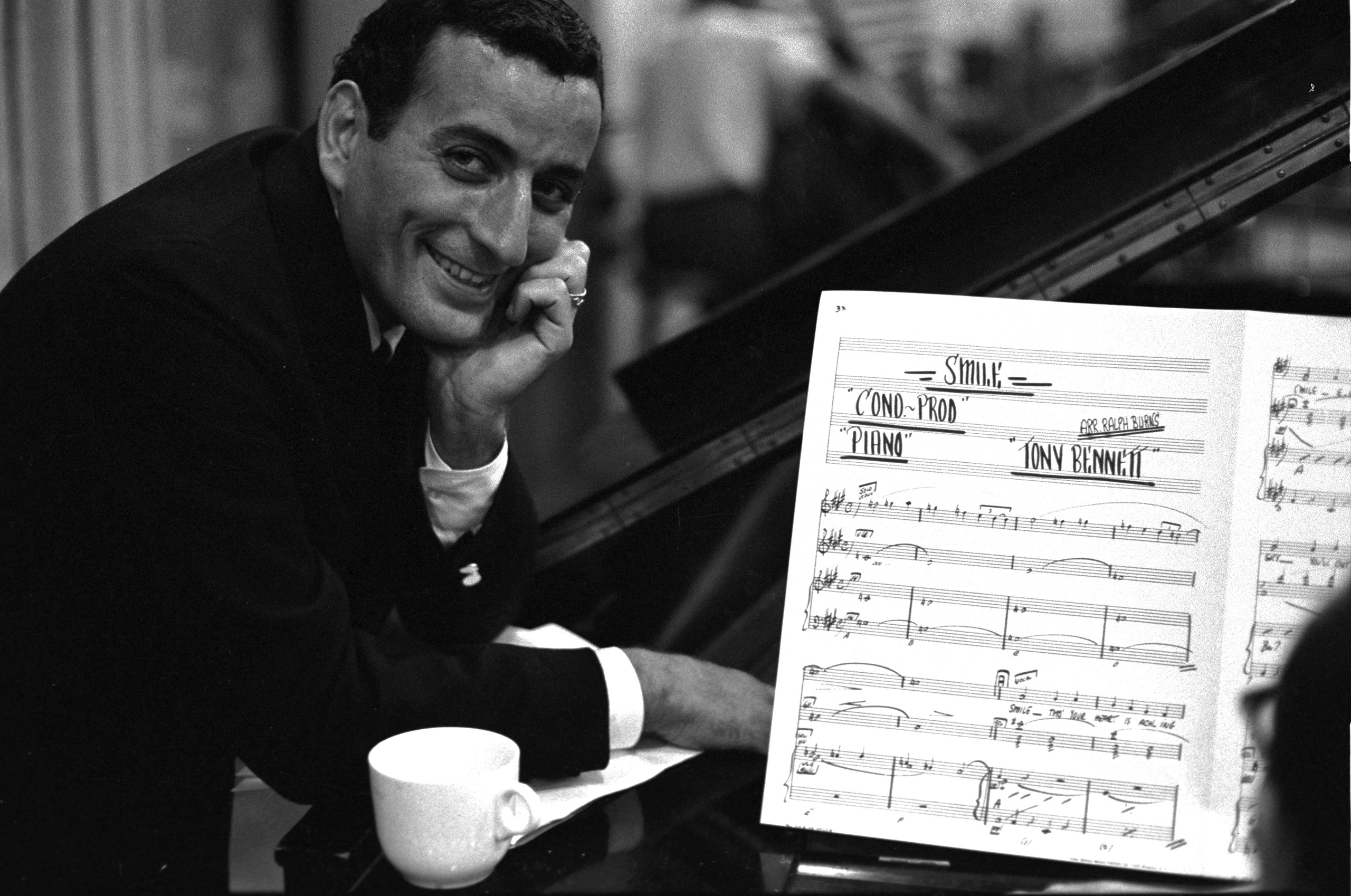 Recording & informal portraits of Tony wearing a dark suit & tie. June 1959.