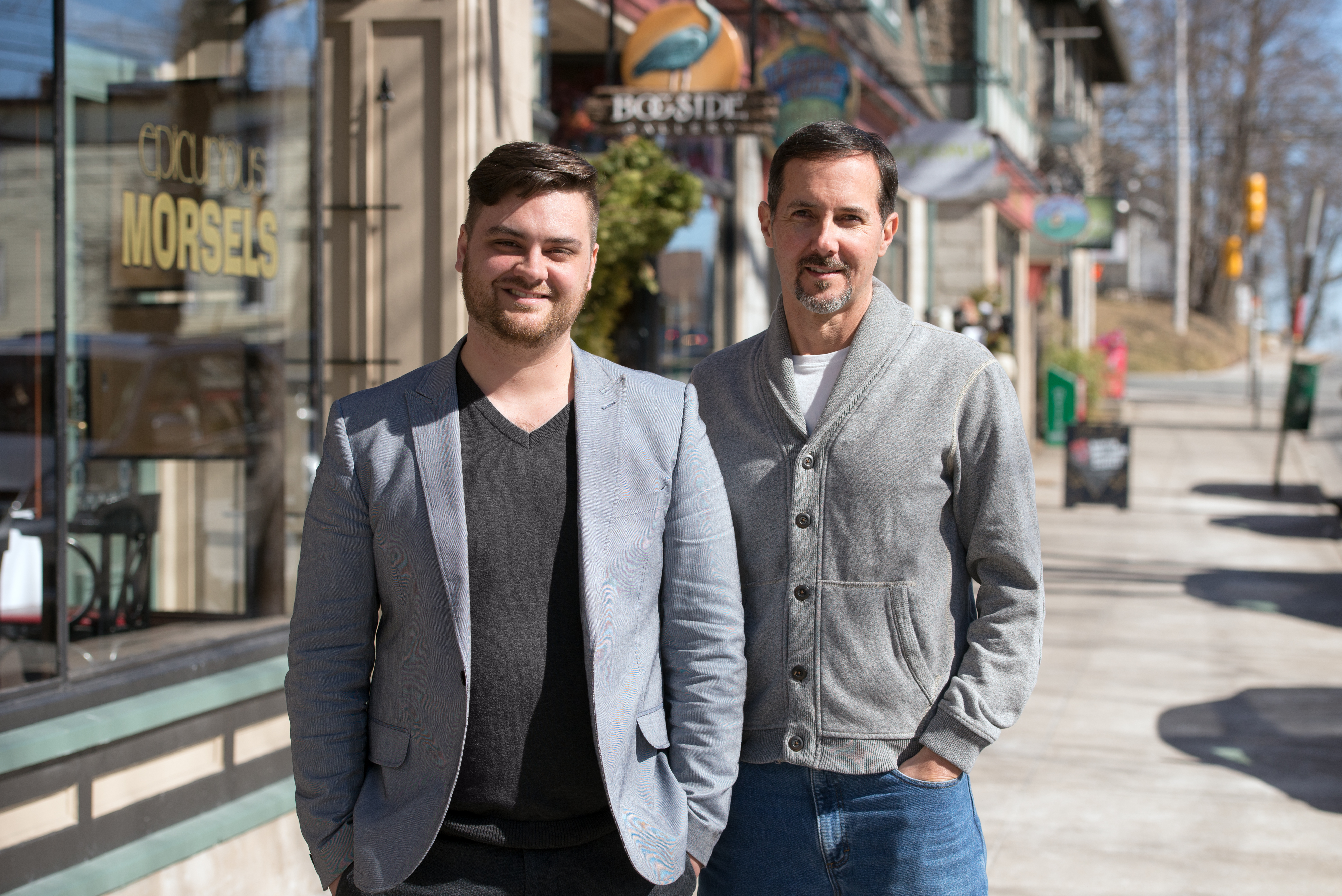Kyle Racki, Proposify CEO and Kevin Springer, Proposify COO