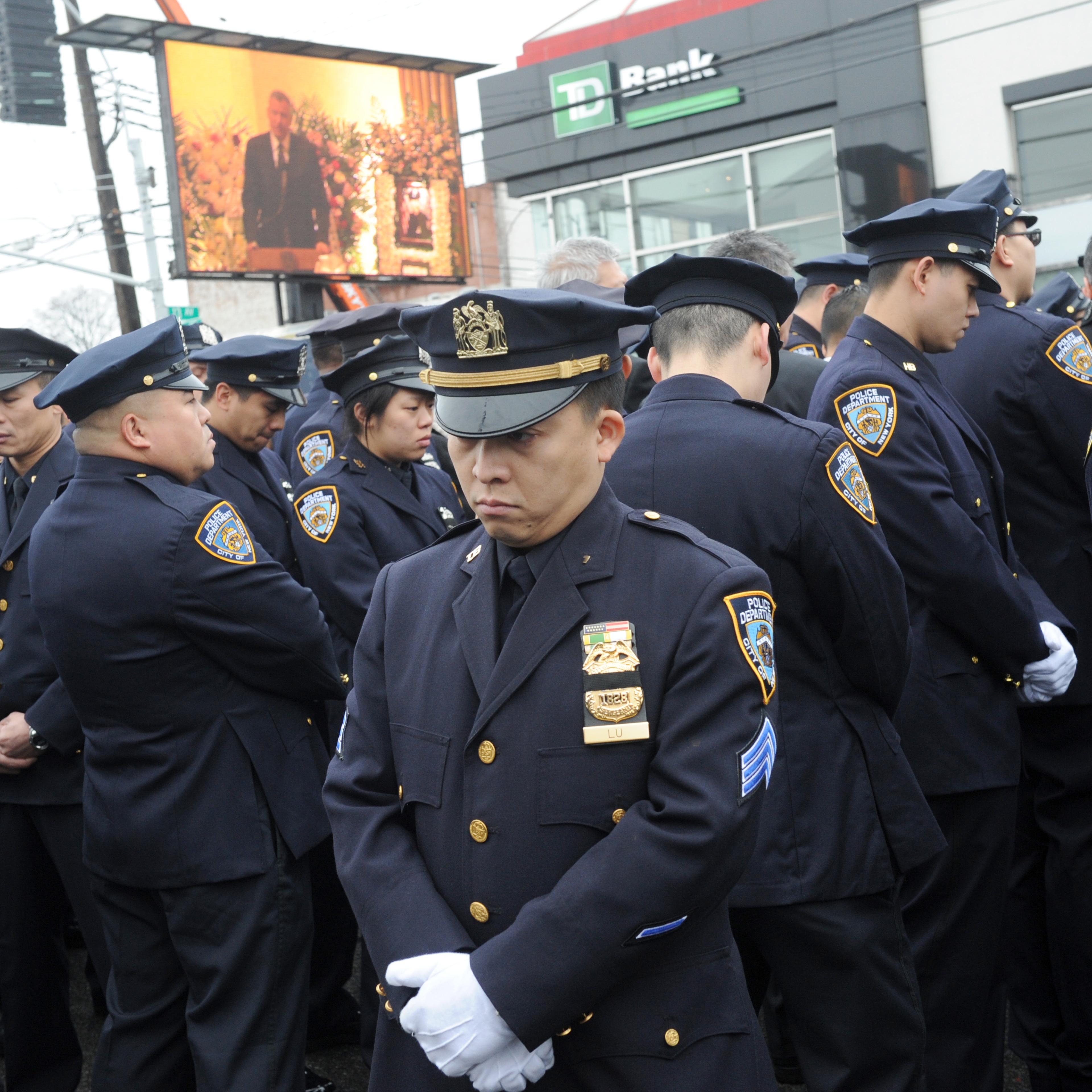 P.O. Wenjian Liu Funeral
