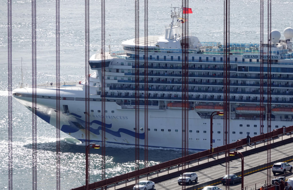 U.S.-SAN FRANCISCO-GRAND PRINCESS-CRUISE SHIP-COVID-19