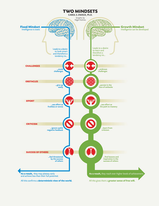 The Two Mindsets and the Power of Believing That You Can Improve