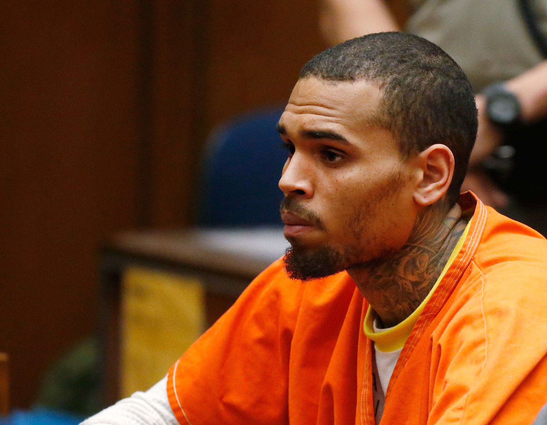 Chris Brown Court Appearance