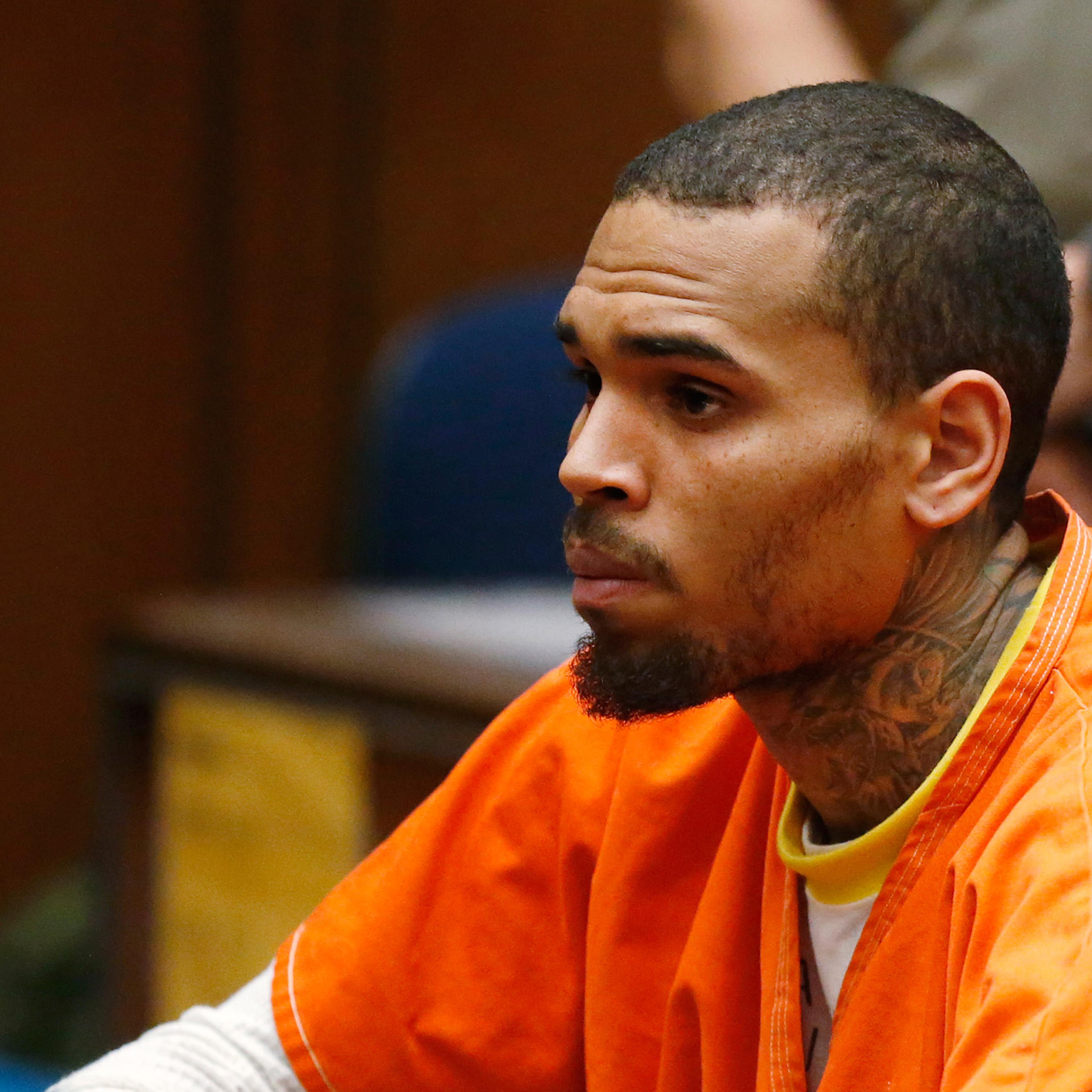 Chris Brown Court Appearance