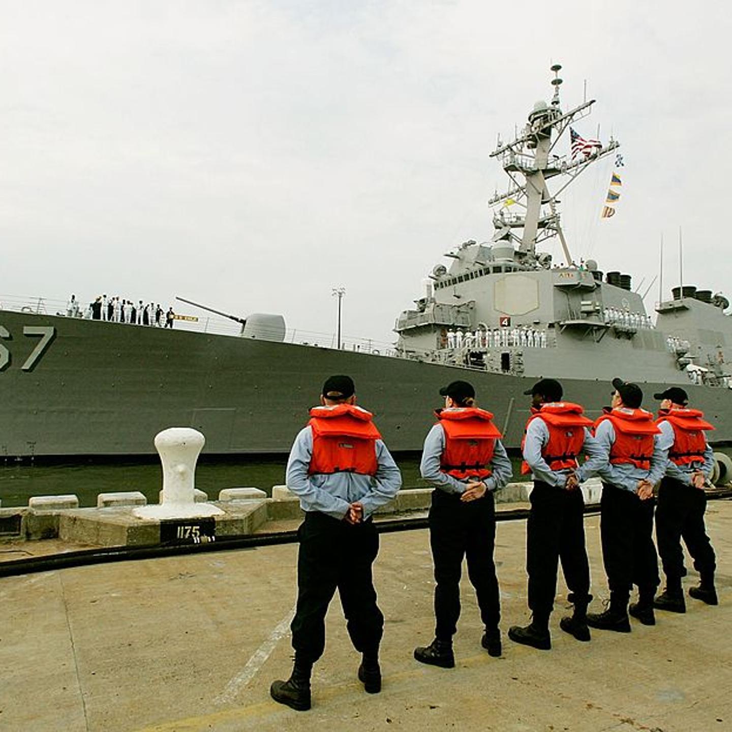 USS Cole Deployed To Mideast First Time Since Terrorist Bombing