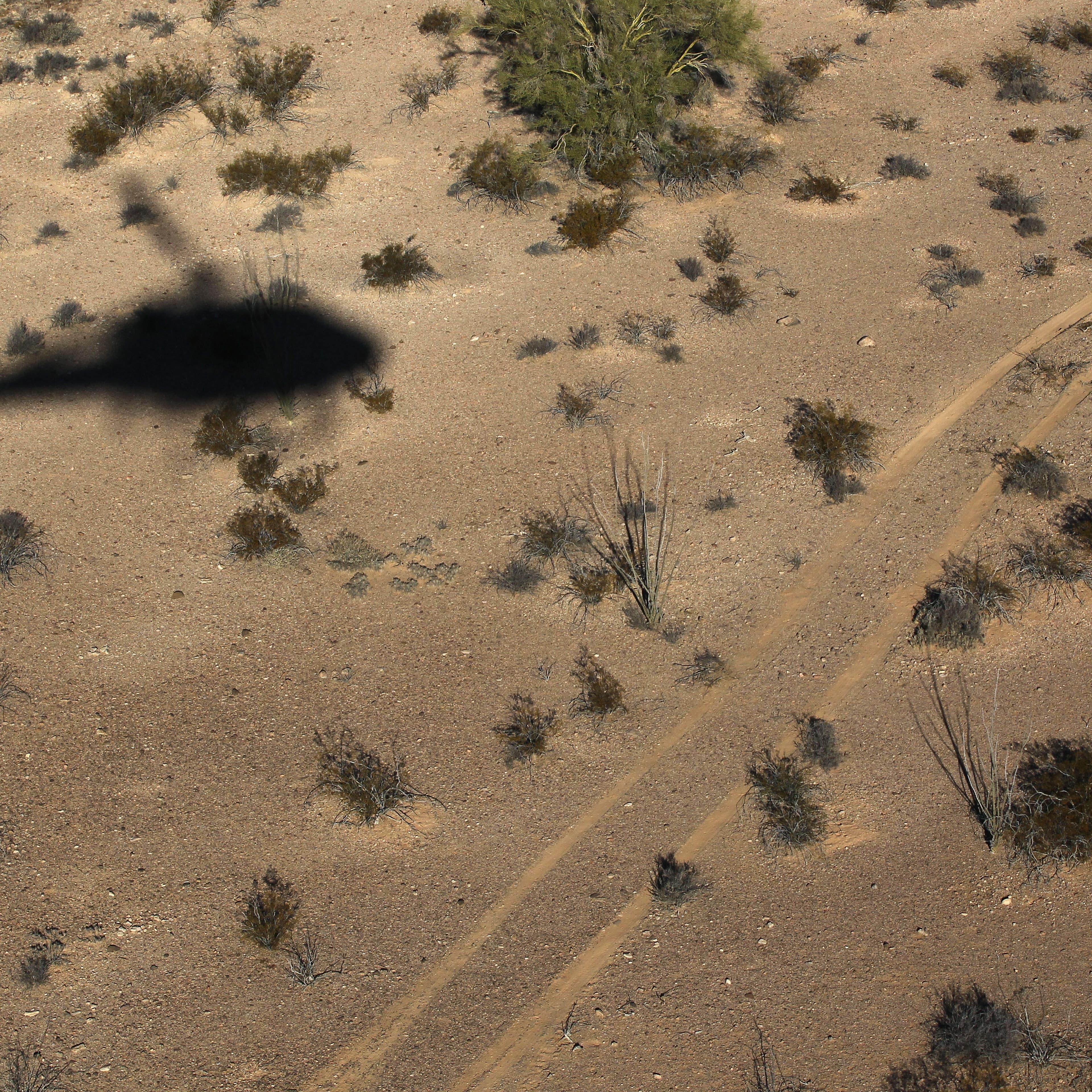 U.S. Conducts Aerial Patrols Of U.S.-Mexico Border