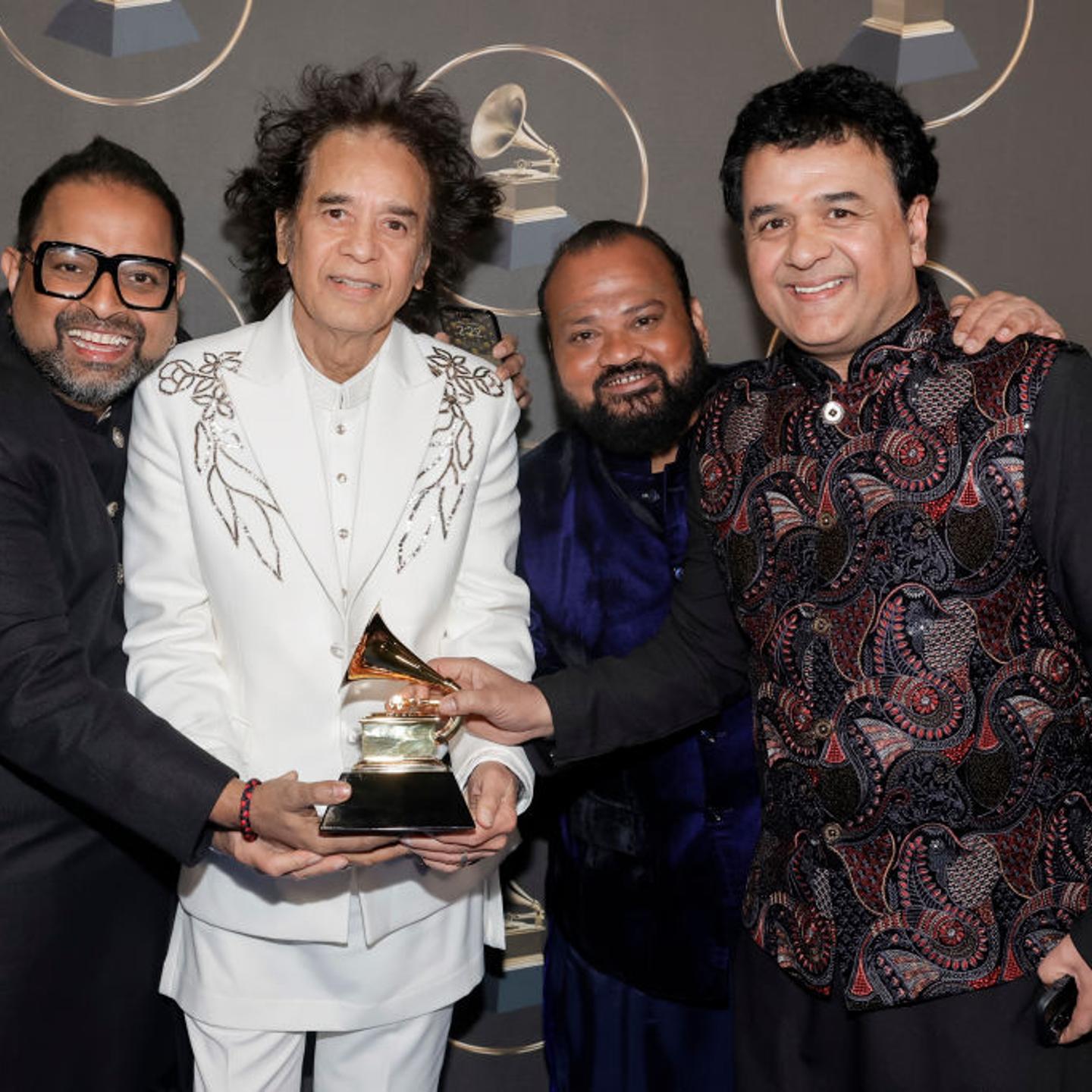 Shakti at the 66th GRAMMY Awards.