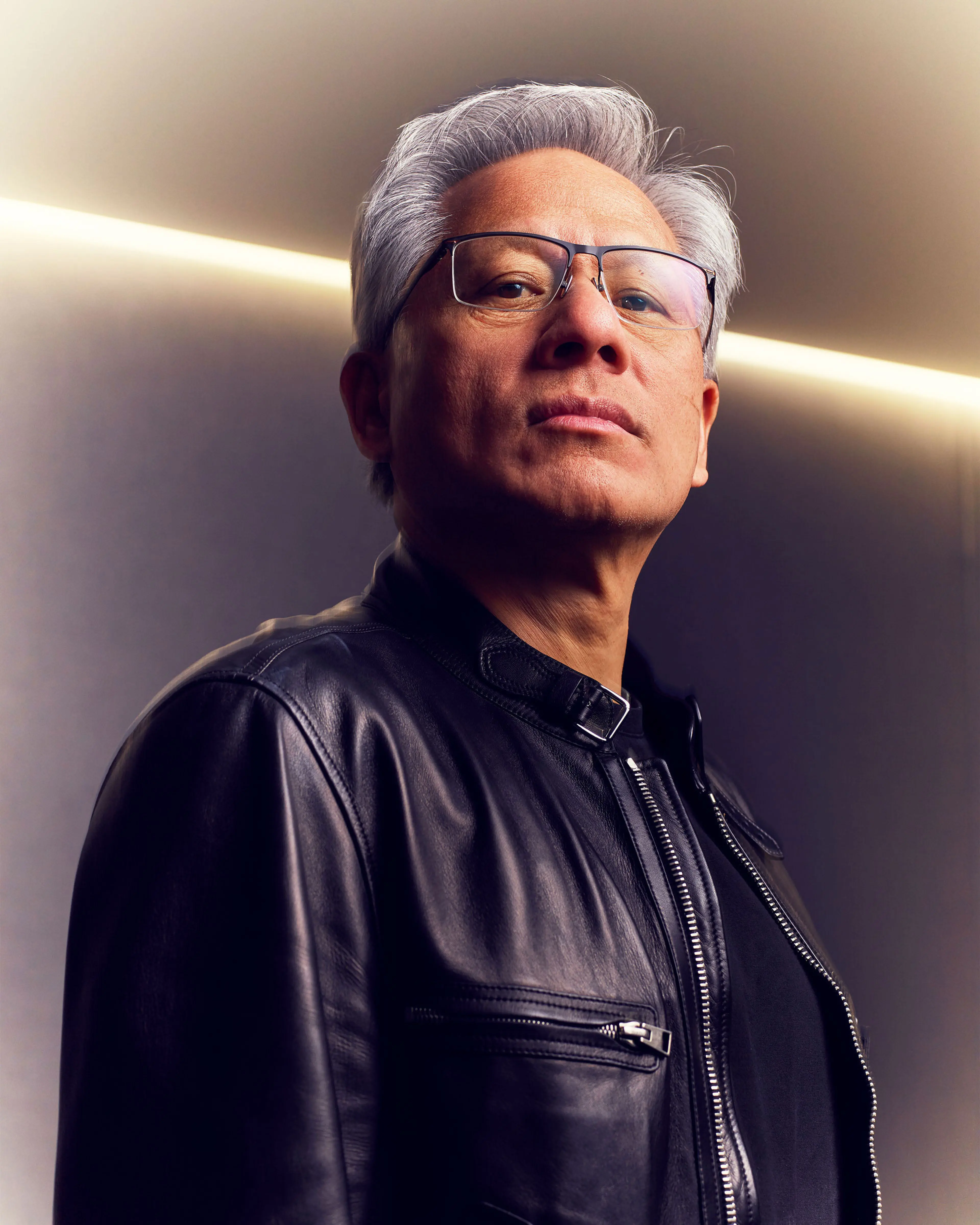 JENSEN HUANG The CEO of Nvidia, the most valuable company in the world, is now a key figure in global politics. He believes AI will quintuple the worldÕs GDP: ÒEvery nation needs to build it,Ó he says.