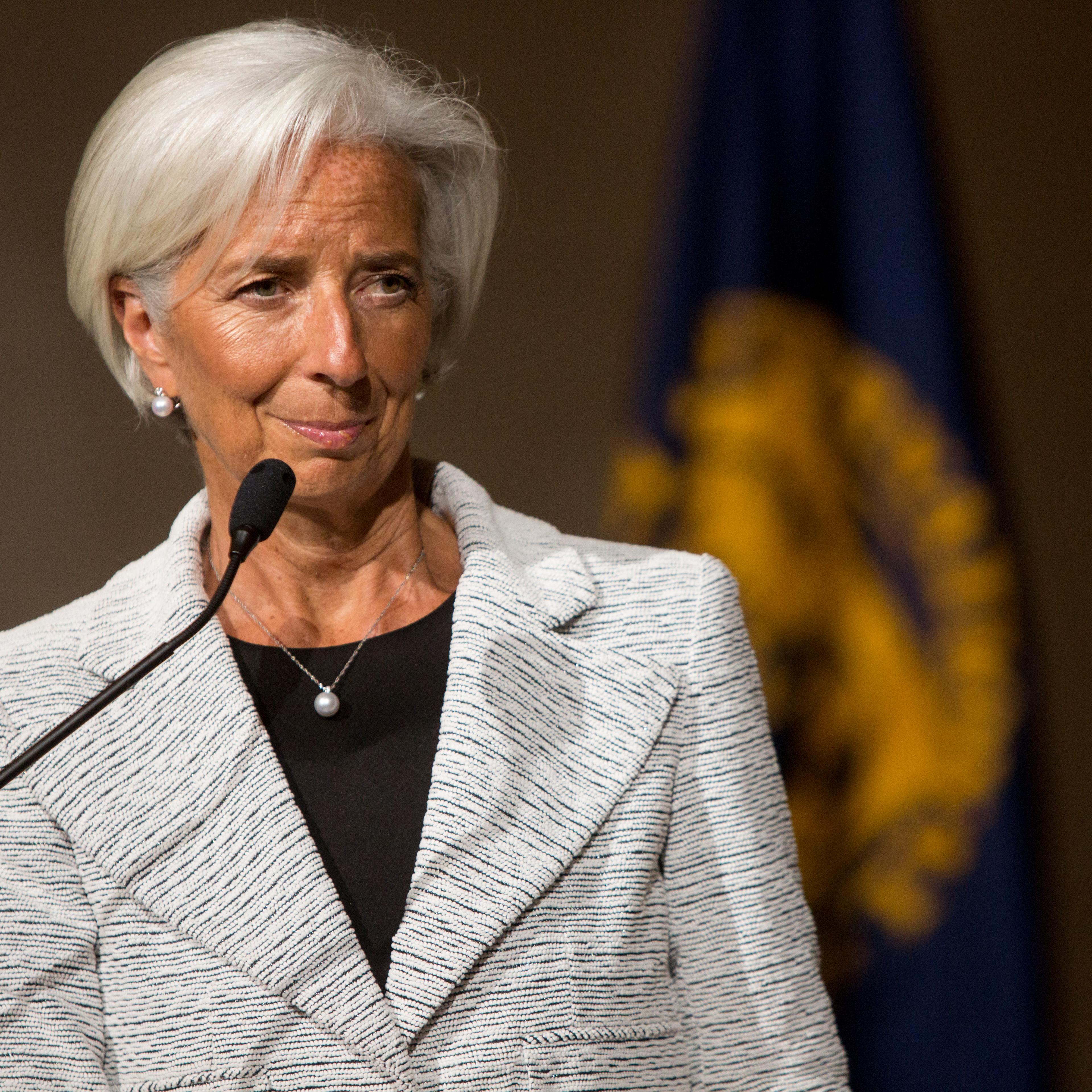 IMF Director Lagarde Speaks On Aid Package For Ukraine