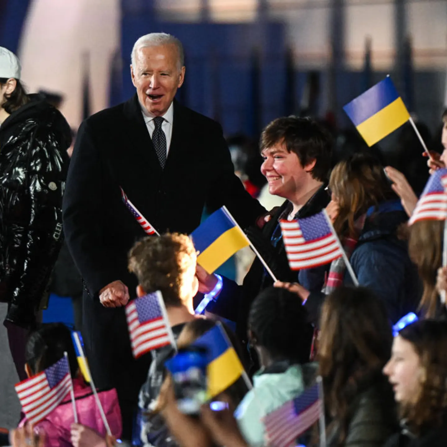 US President Joe Biden Visits Warsaw
