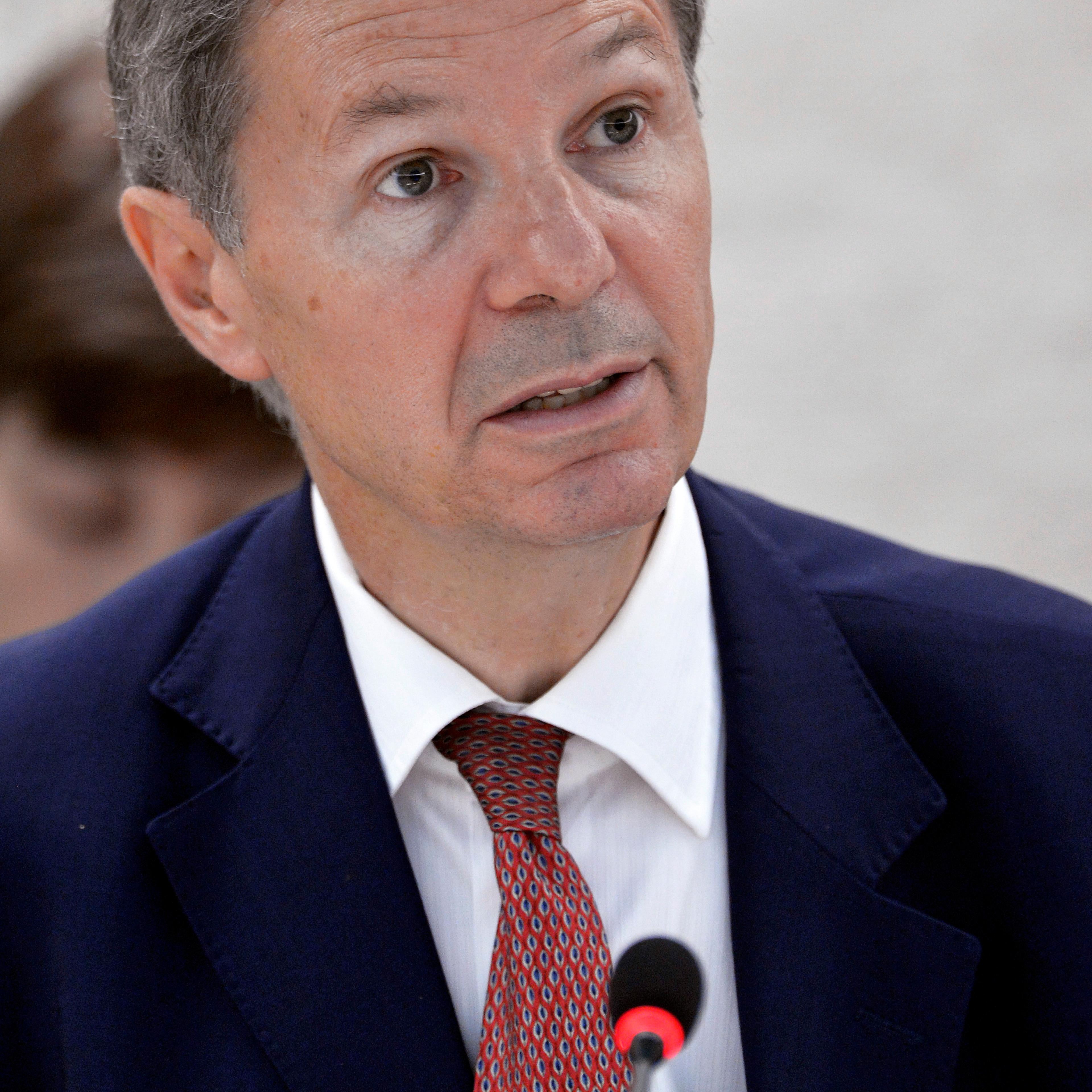 Jean-Marie Guéhenno, Deputy Joint UN-Arab League Special Envoy on Syria on June 27, 2012.