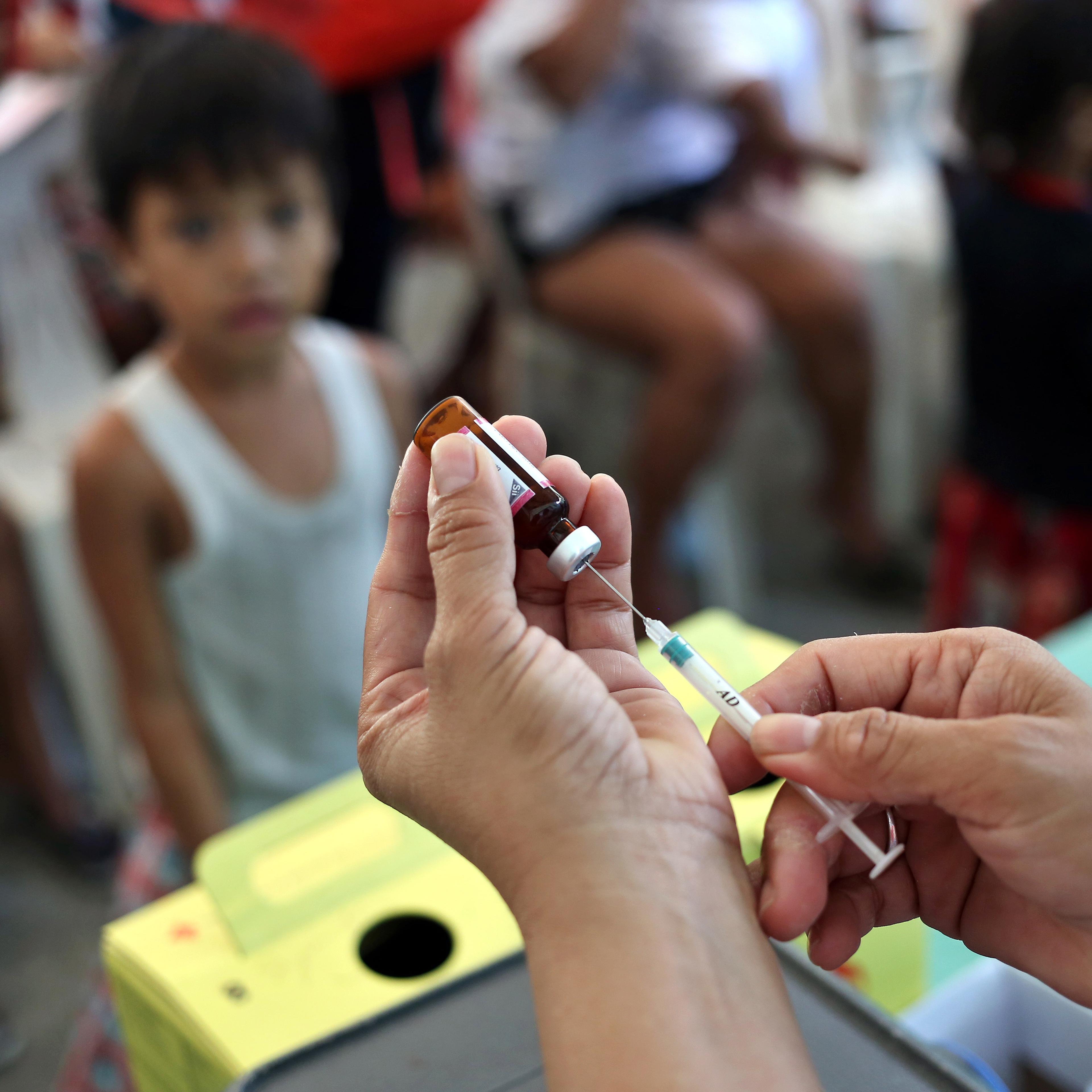 Measles outbreak in the Philippines