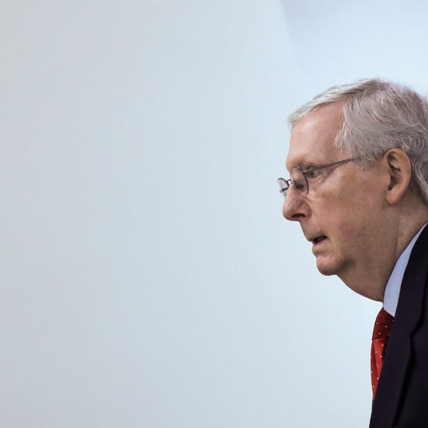 Secretary Of State Mike Pompeo Meets Senate Majority Leader Sen. McConnell On Capitol Hill