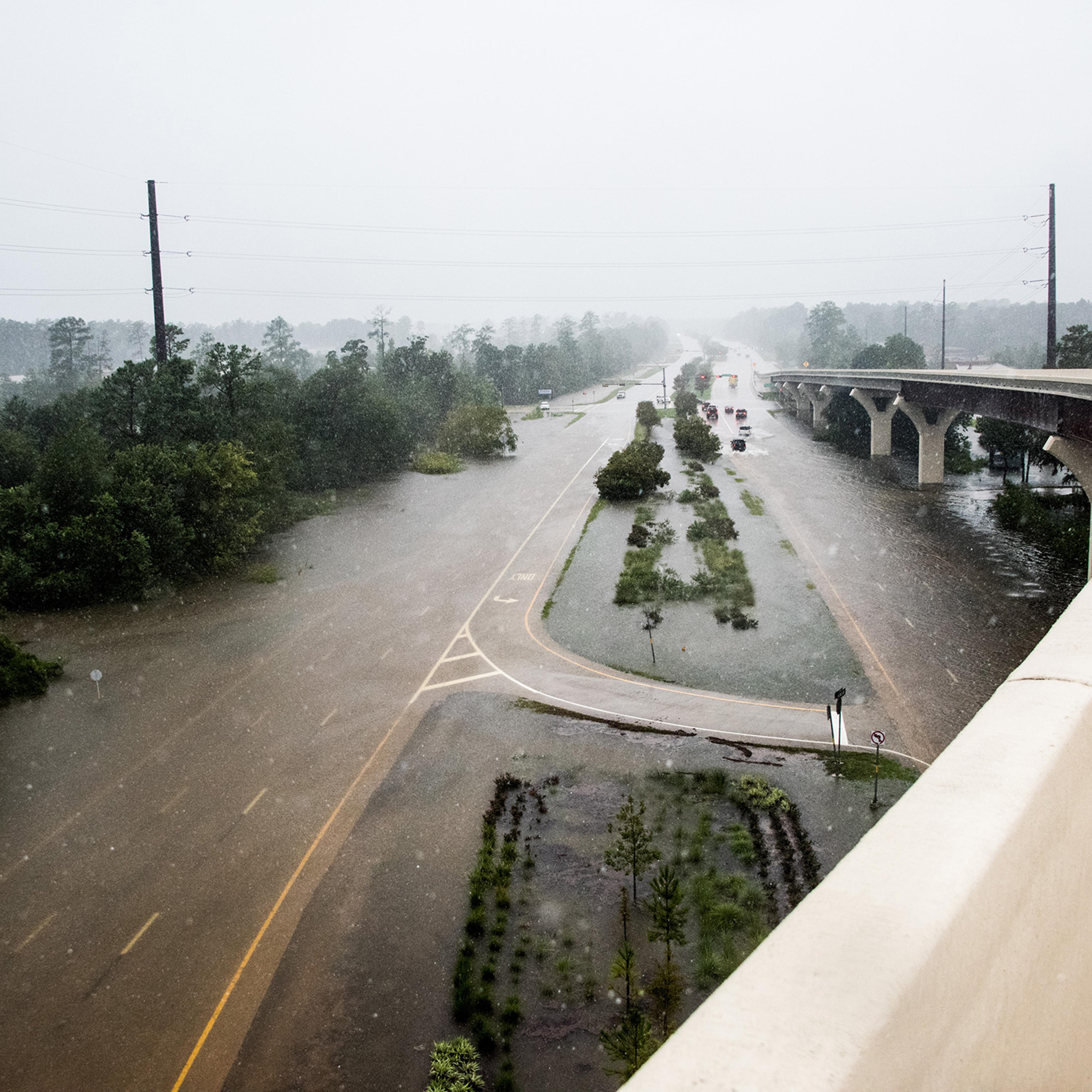 Hurricane Harvey hits Texas