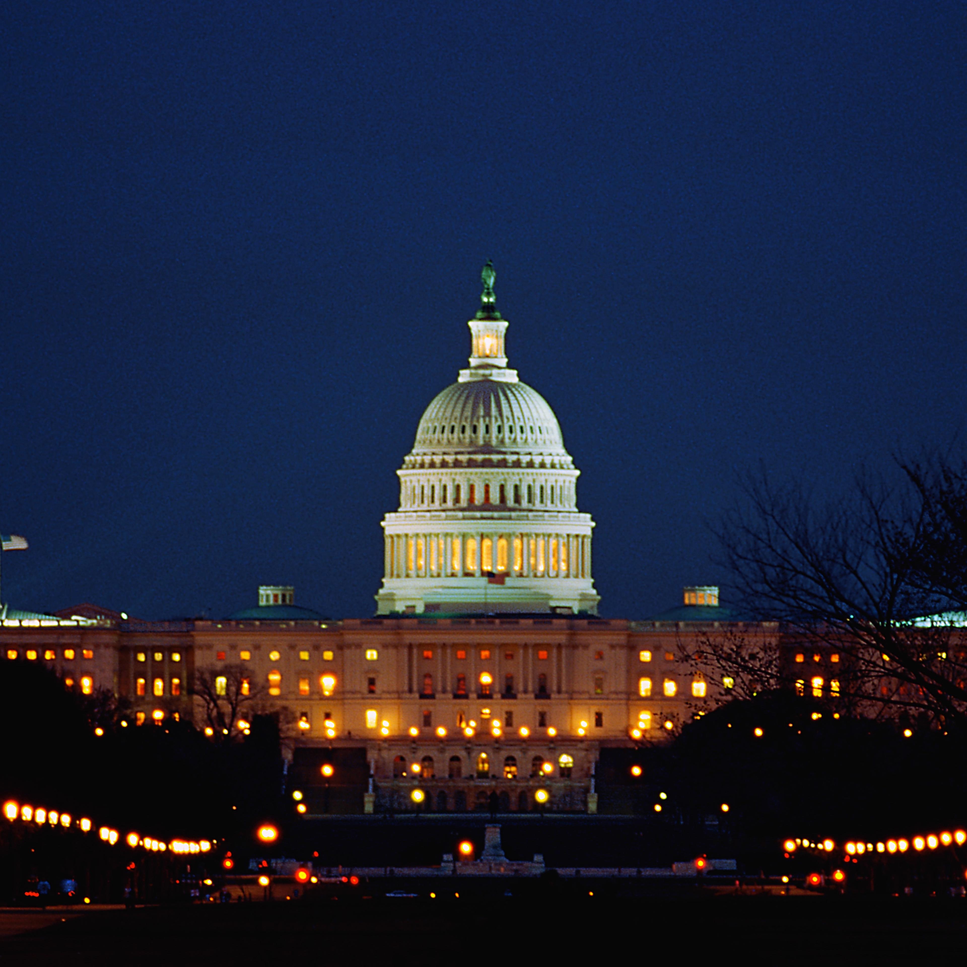U.S. Capitol at Night