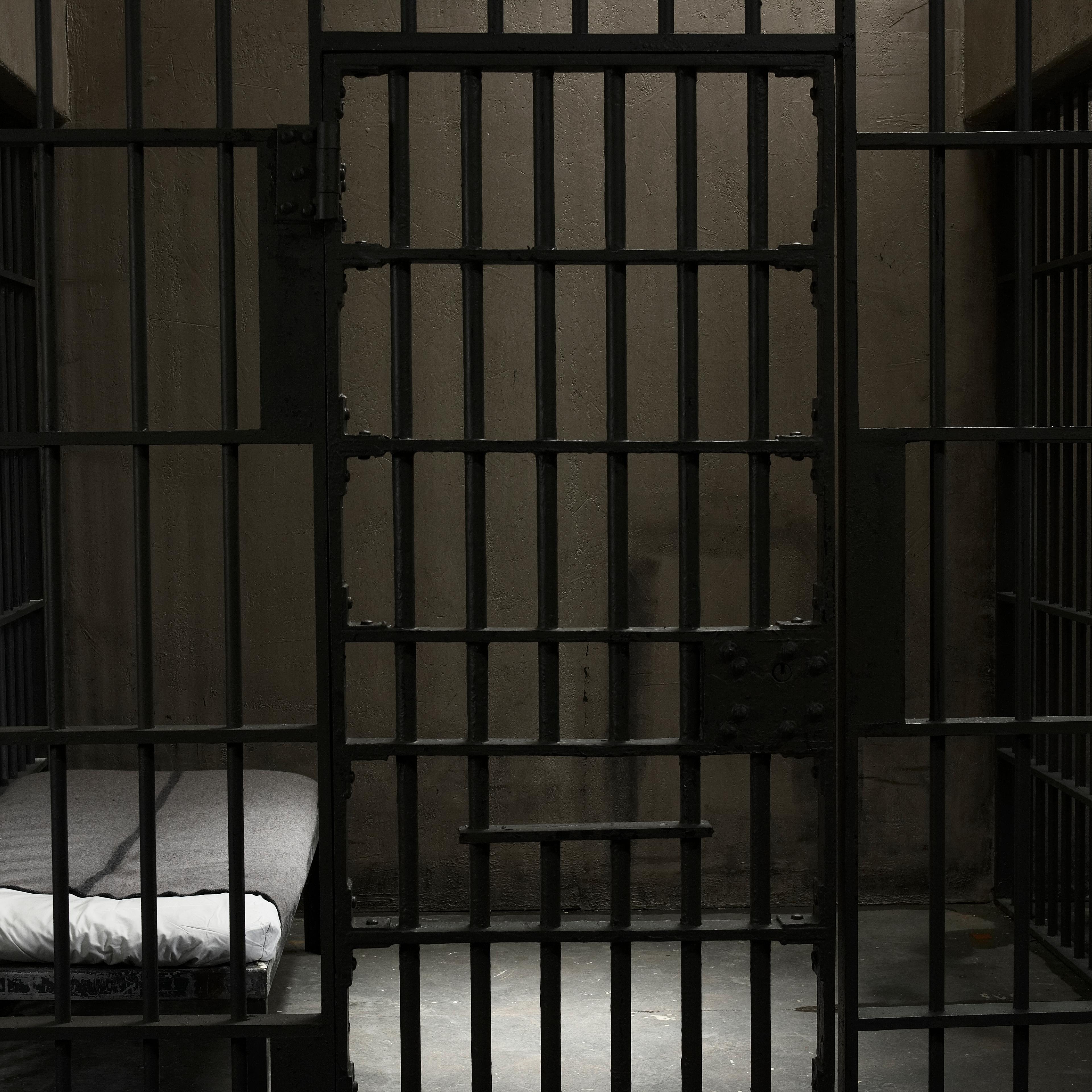 Empty prison cell