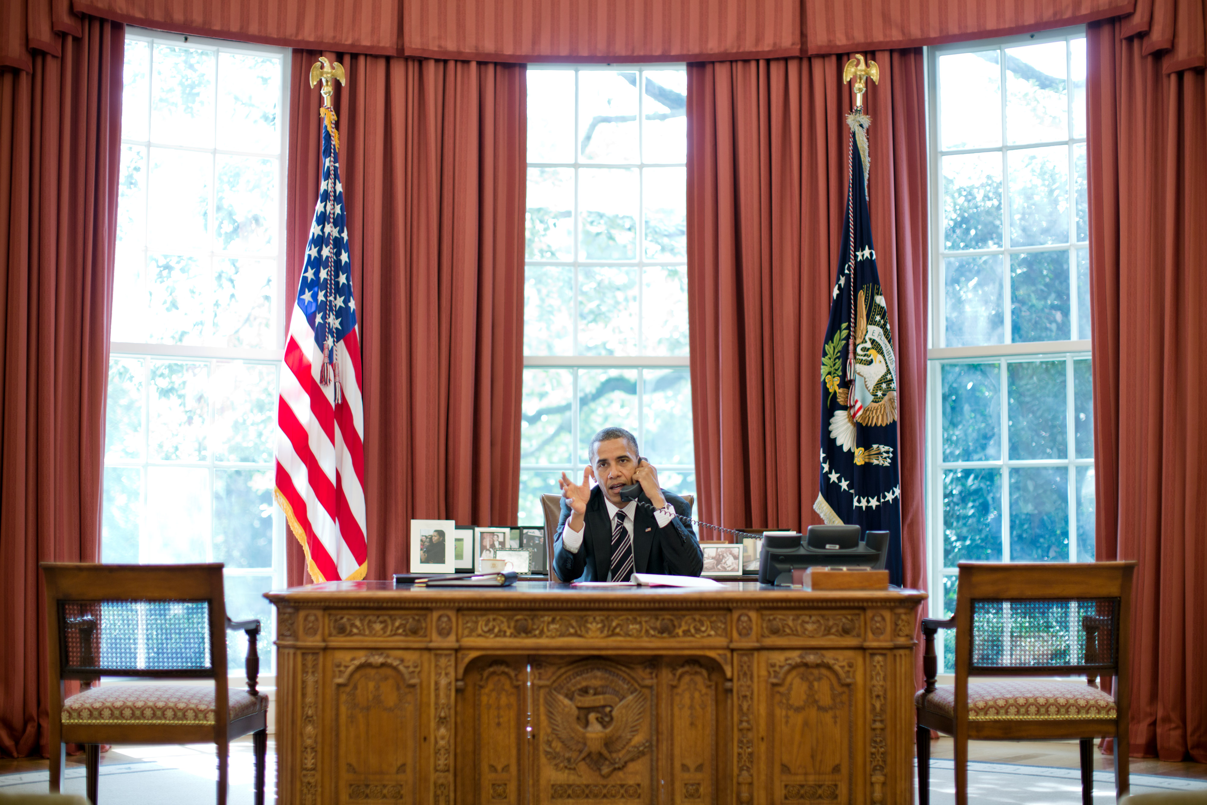 Obama Talks With Netanyahu