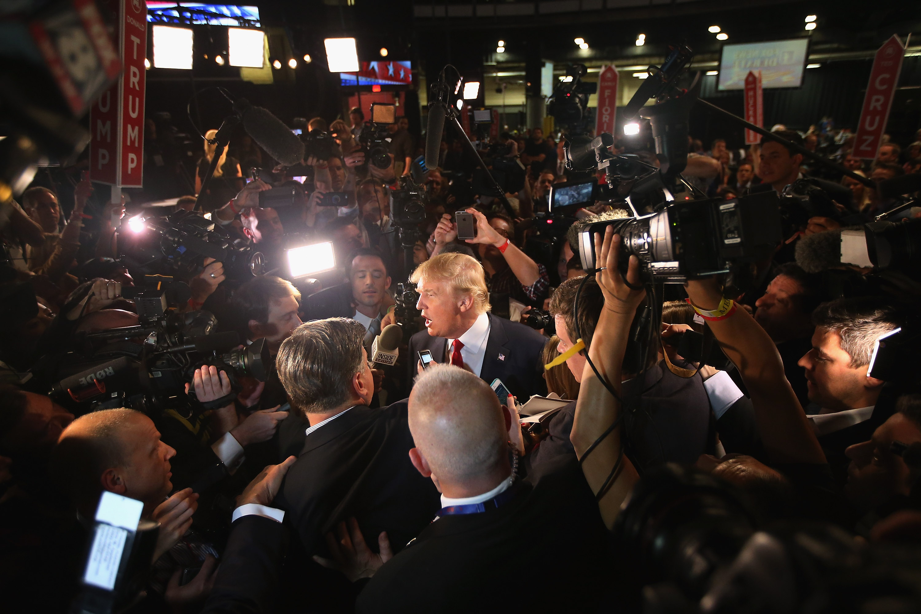 Top-Polling GOP Candidates Participate In First Republican Presidential Debate