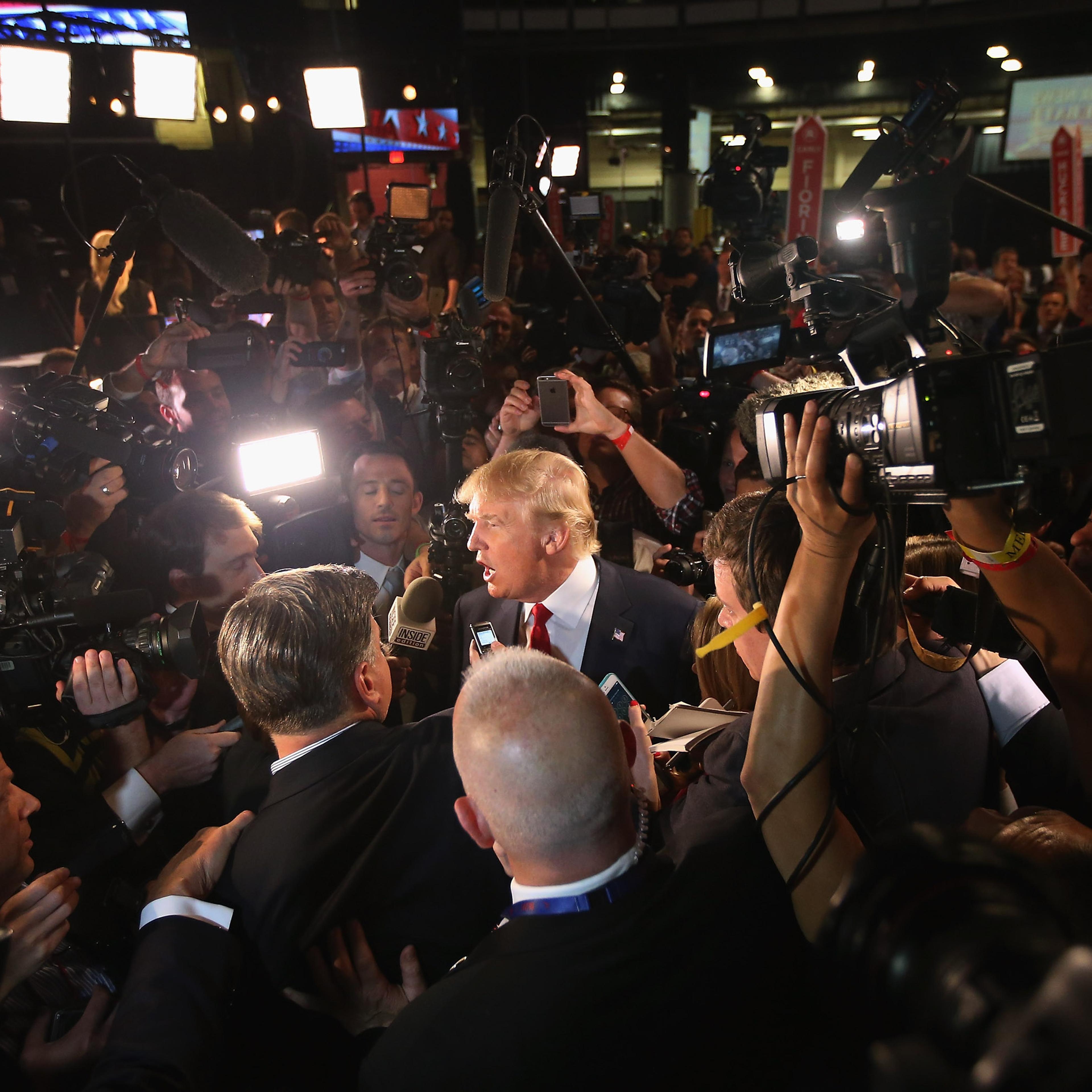 Top-Polling GOP Candidates Participate In First Republican Presidential Debate