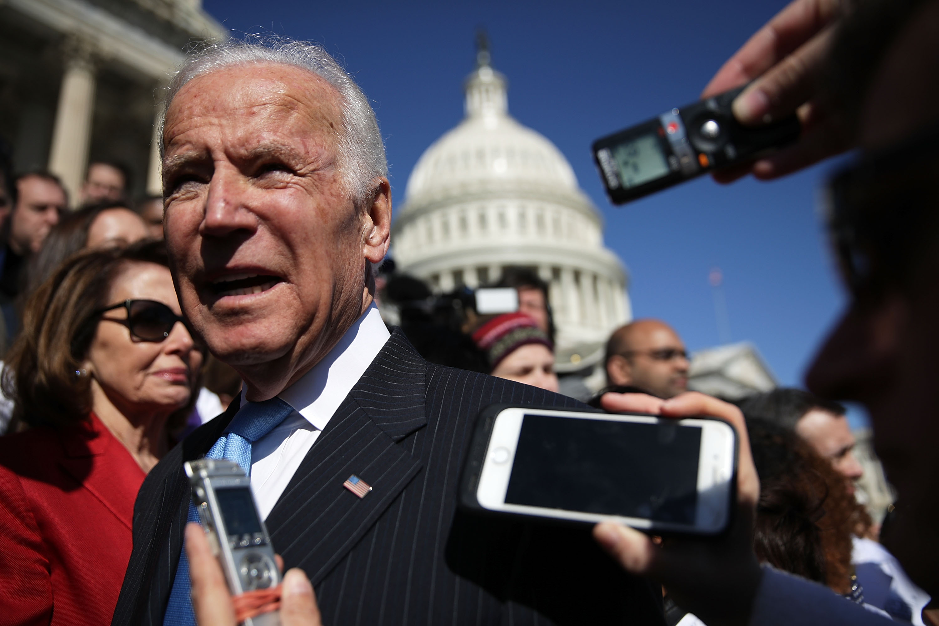 Joe Biden Joins House Democrats At Event Marking 7-Year Anniversary Of ACA