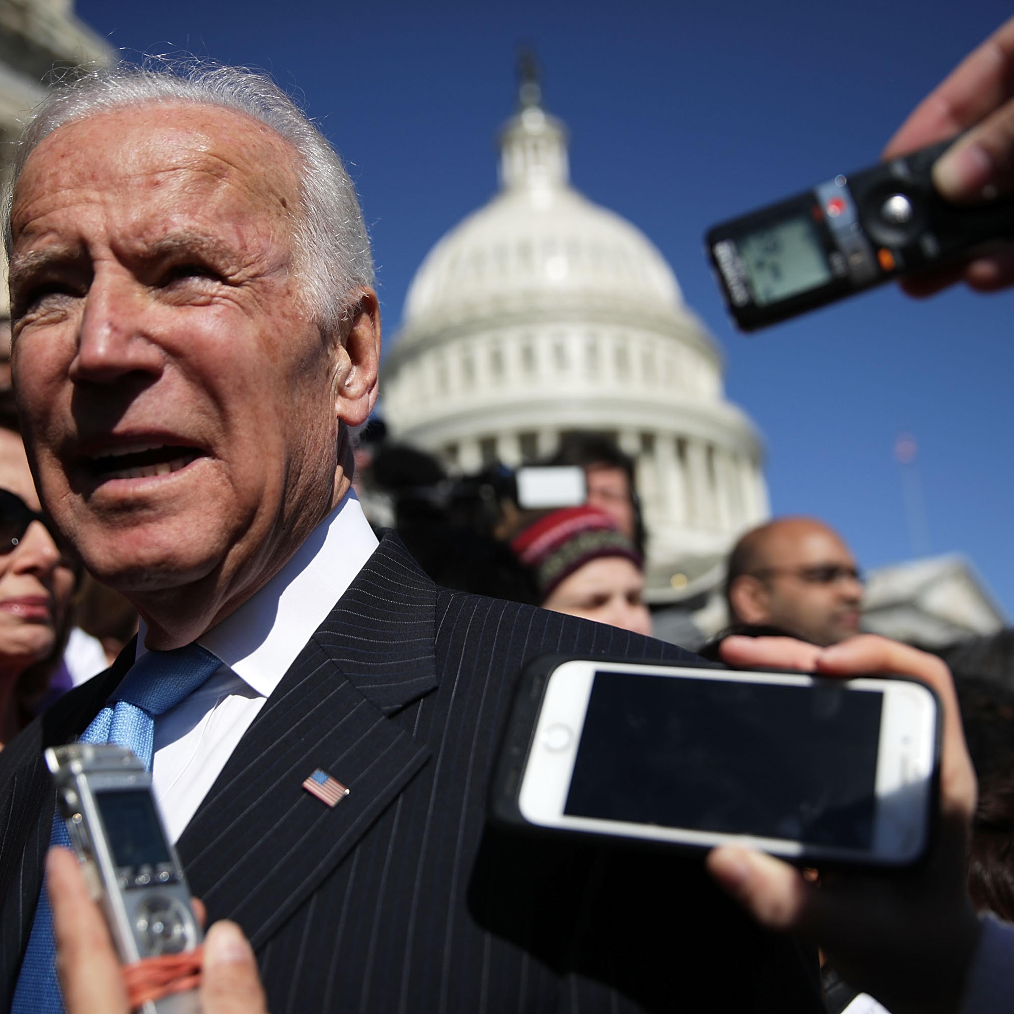 Joe Biden Joins House Democrats At Event Marking 7-Year Anniversary Of ACA