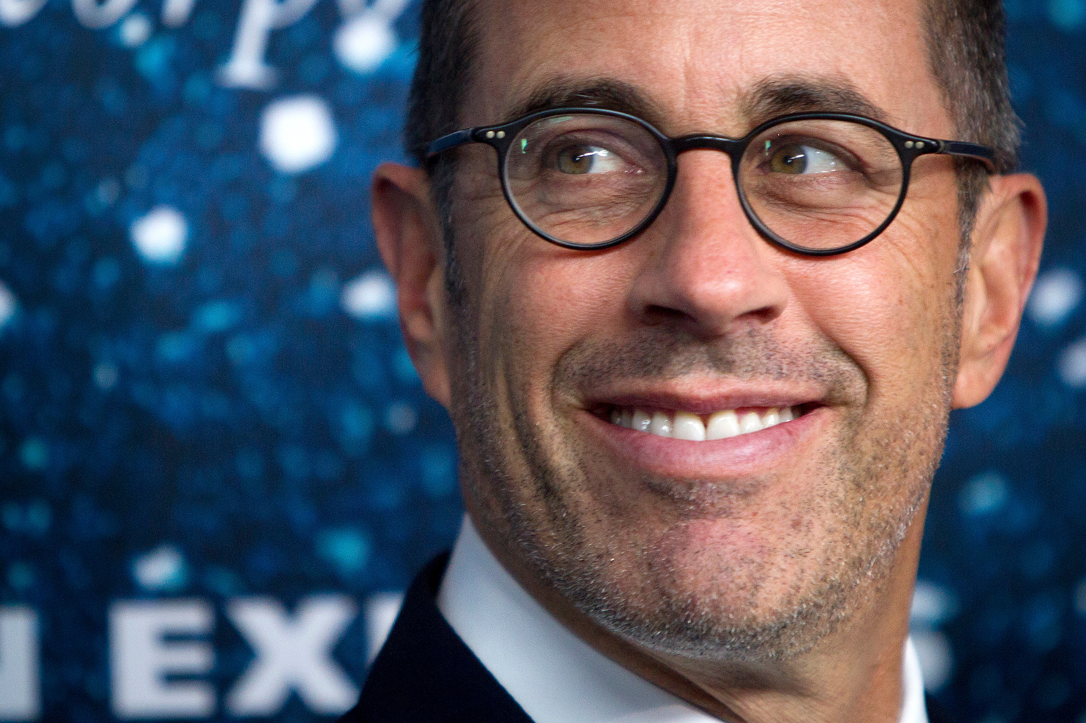 Jerry Seinfeld arrives for the 2014 Women's Leadership Award honoring Stella McCartney at Alice Tully Hall in New York
