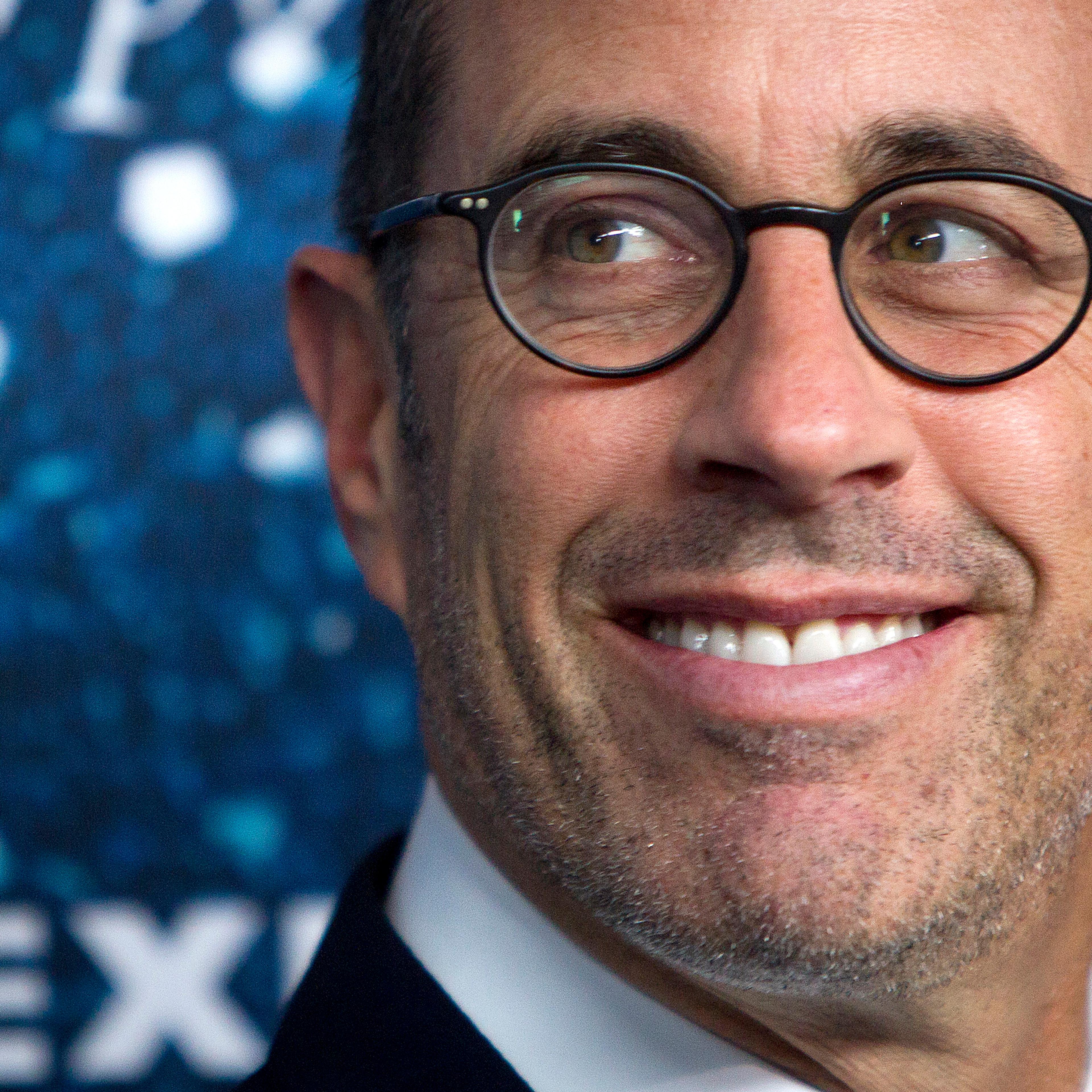 Jerry Seinfeld arrives for the 2014 Women's Leadership Award honoring Stella McCartney at Alice Tully Hall in New York