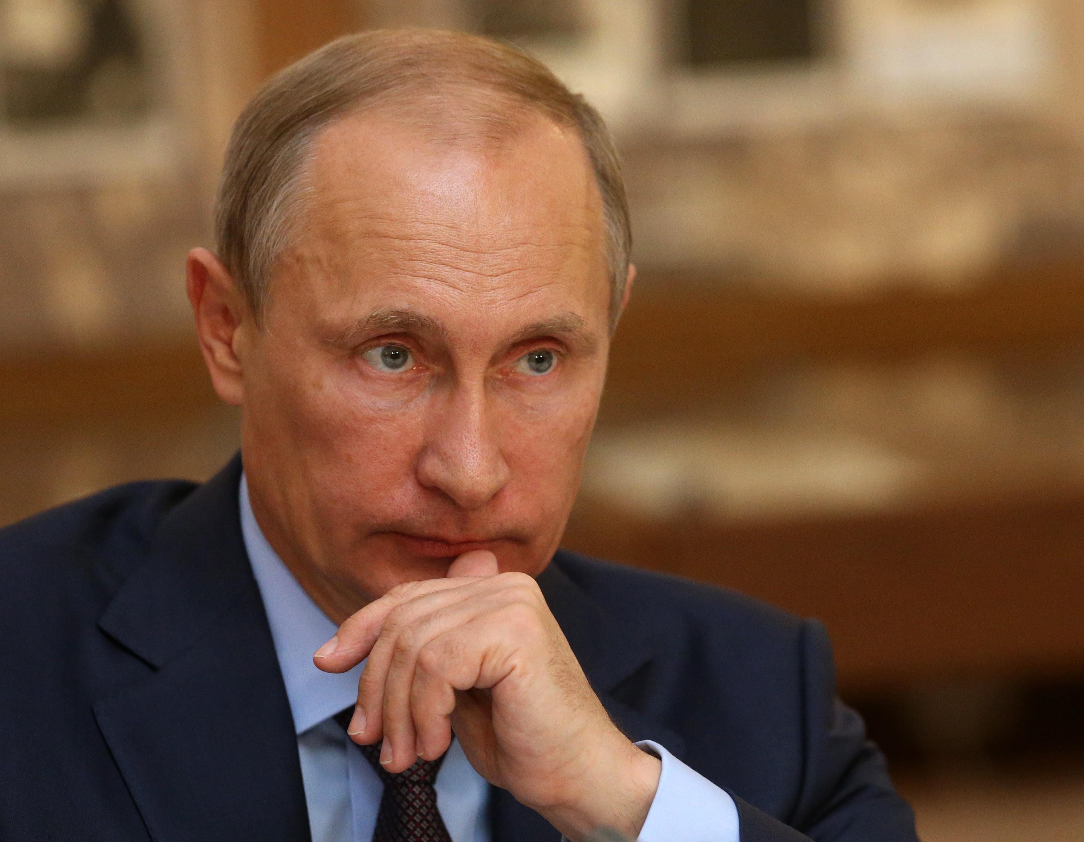 Russian President Vladimir Putin Visits Crimea