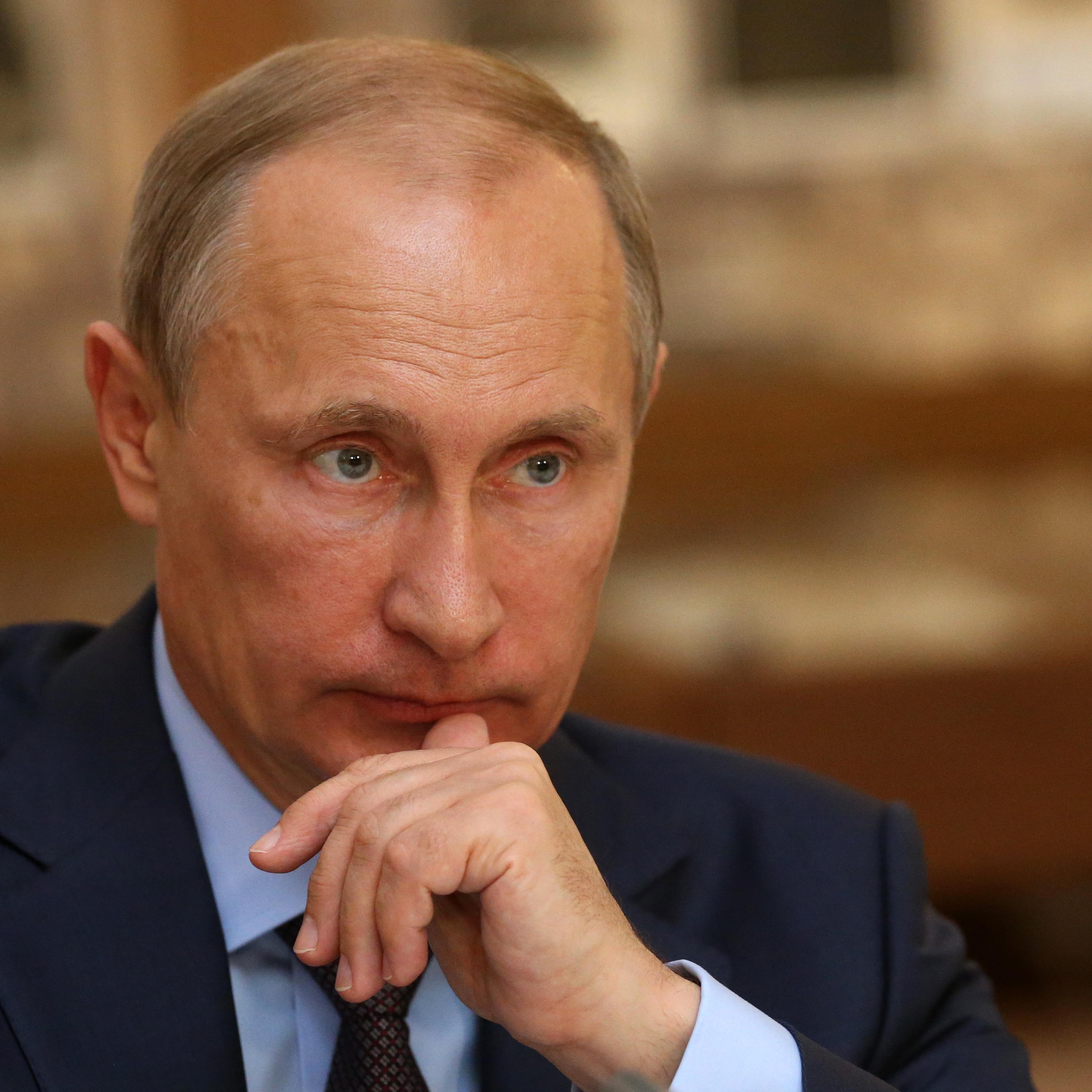 Russian President Vladimir Putin Visits Crimea