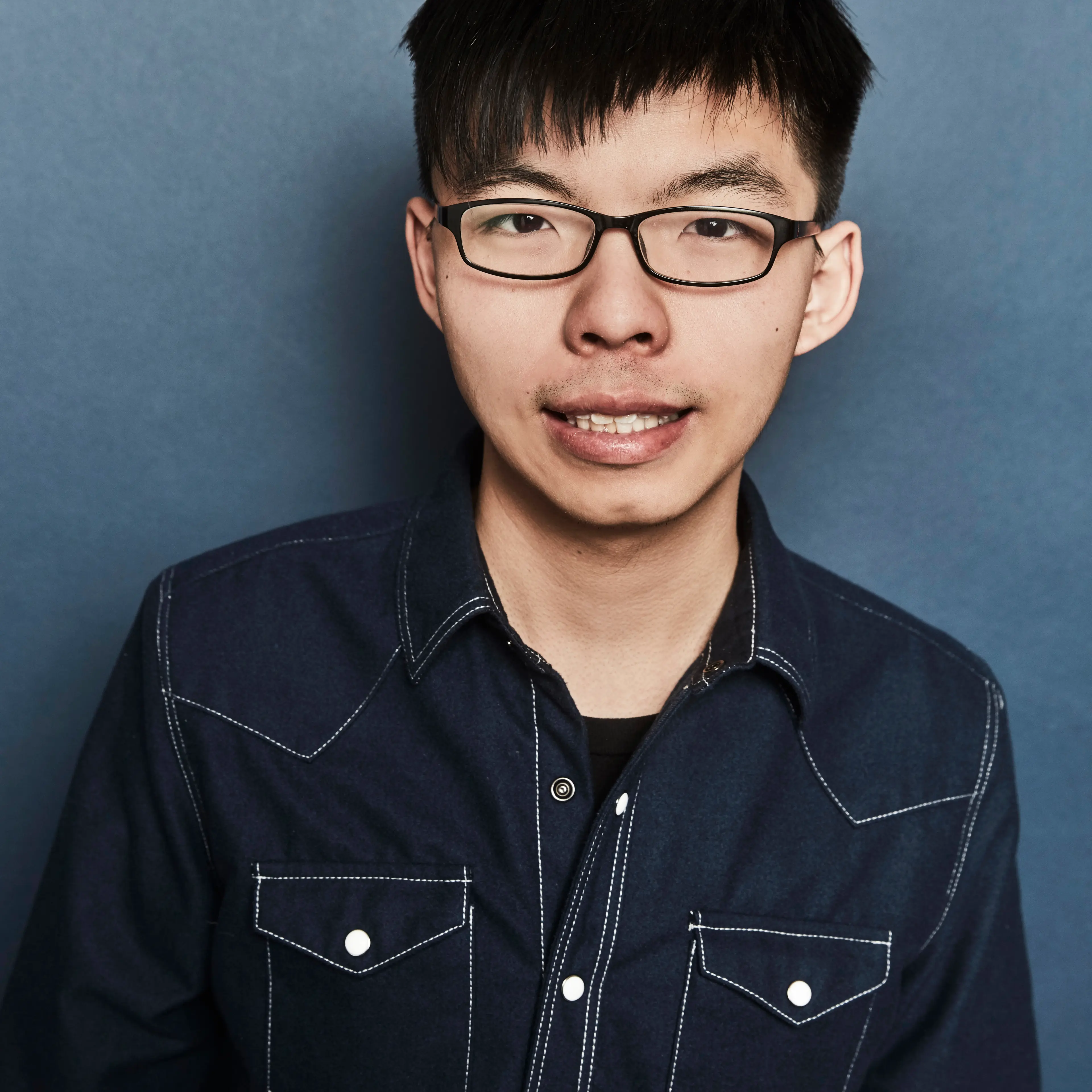 Joshua Wong from the film 'Joshua: Teenager vs Superpower' poses for a portrait at the 2017 Sundance Film Festival Getty Images Portrait Studio on January 23, 2017 in Park City, Utah.