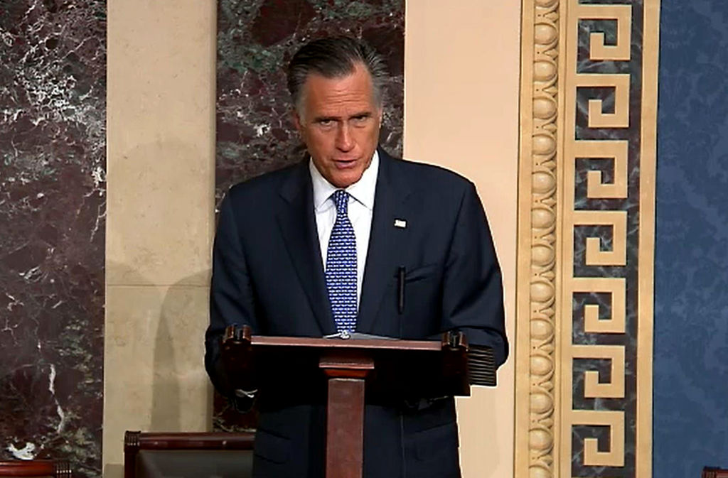 mitt romney donald trump feud