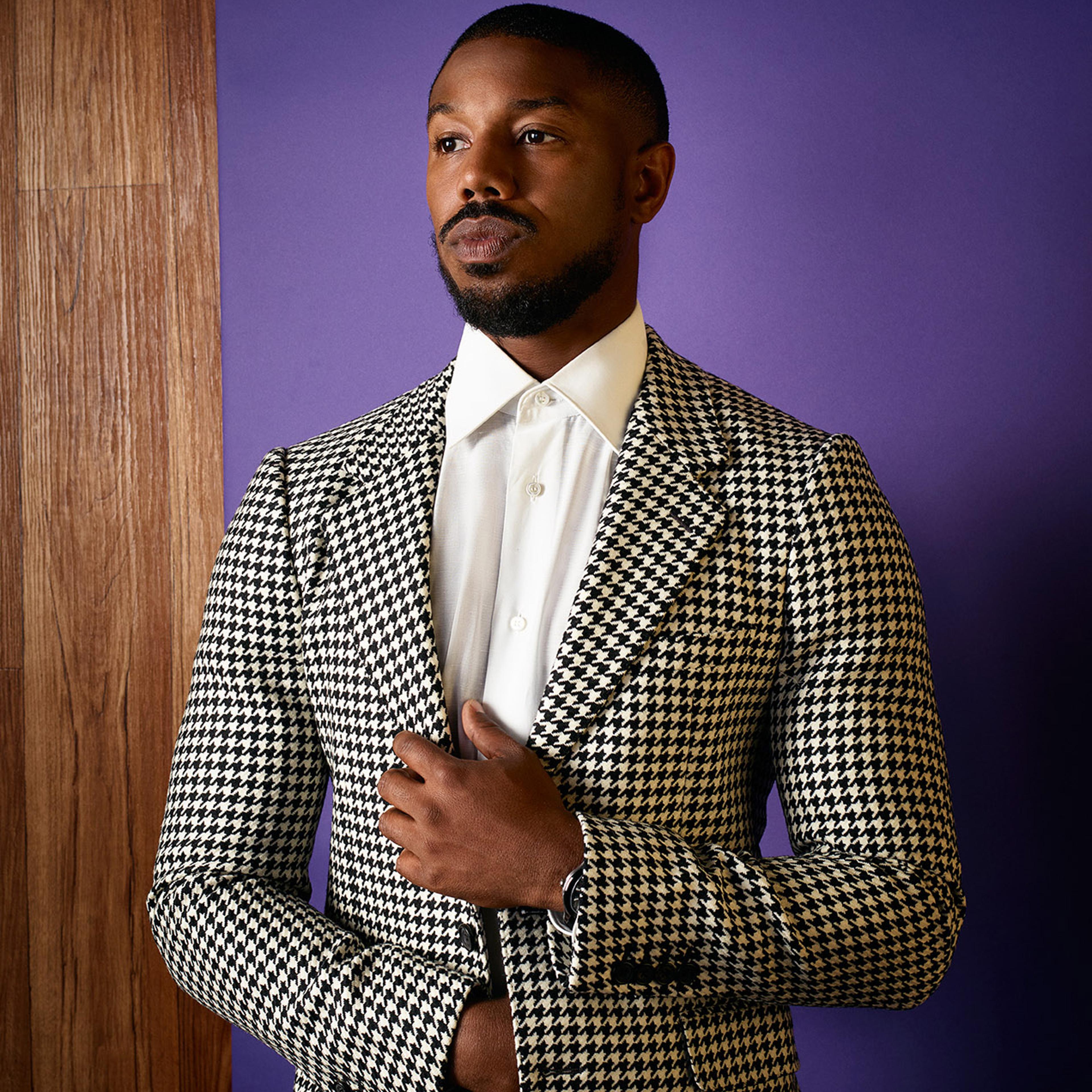 Michael B. Jordan photographed in Los Angeles, California on August 21, 2019