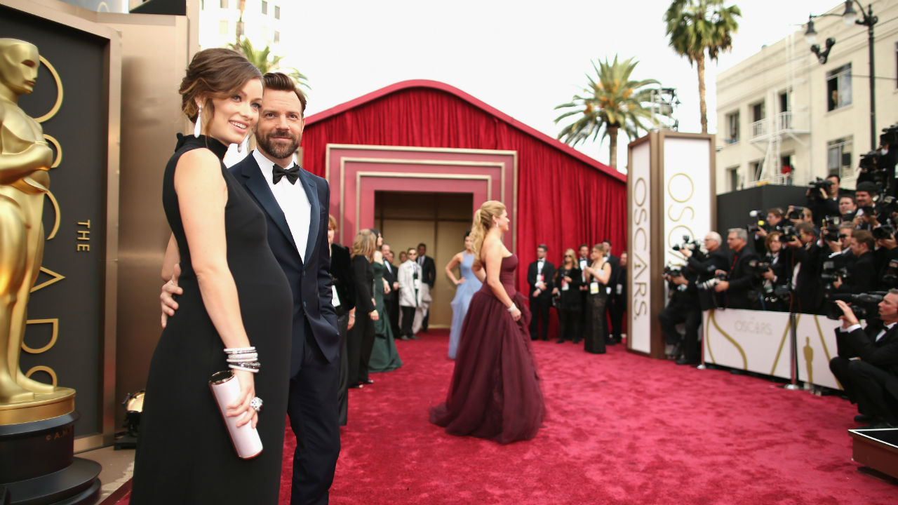 The acting couple tweeted out a gem and announced their baby all at the same time.