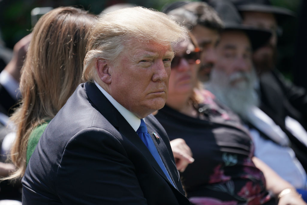 President And Mrs Trump Host National Day Of Prayer Service At White House