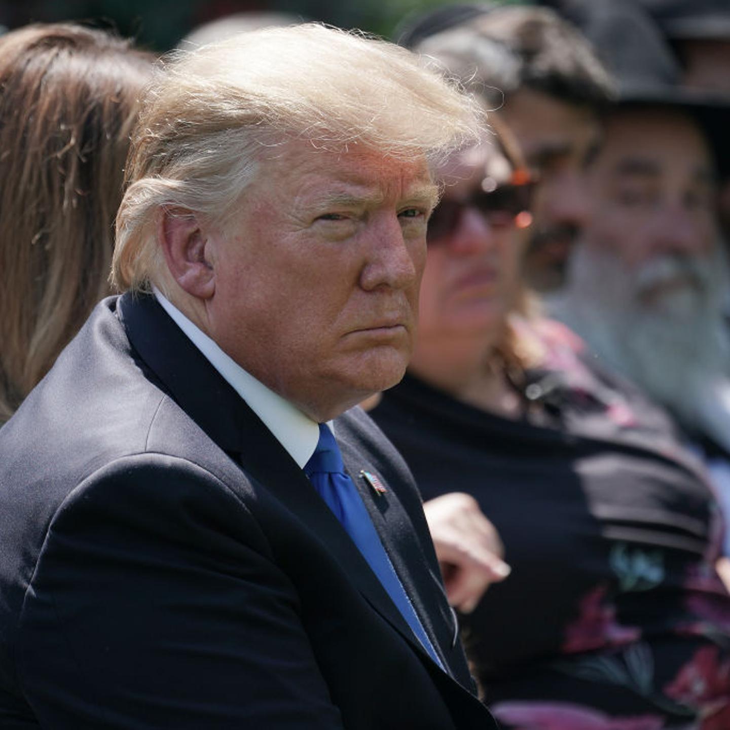 President And Mrs Trump Host National Day Of Prayer Service At White House
