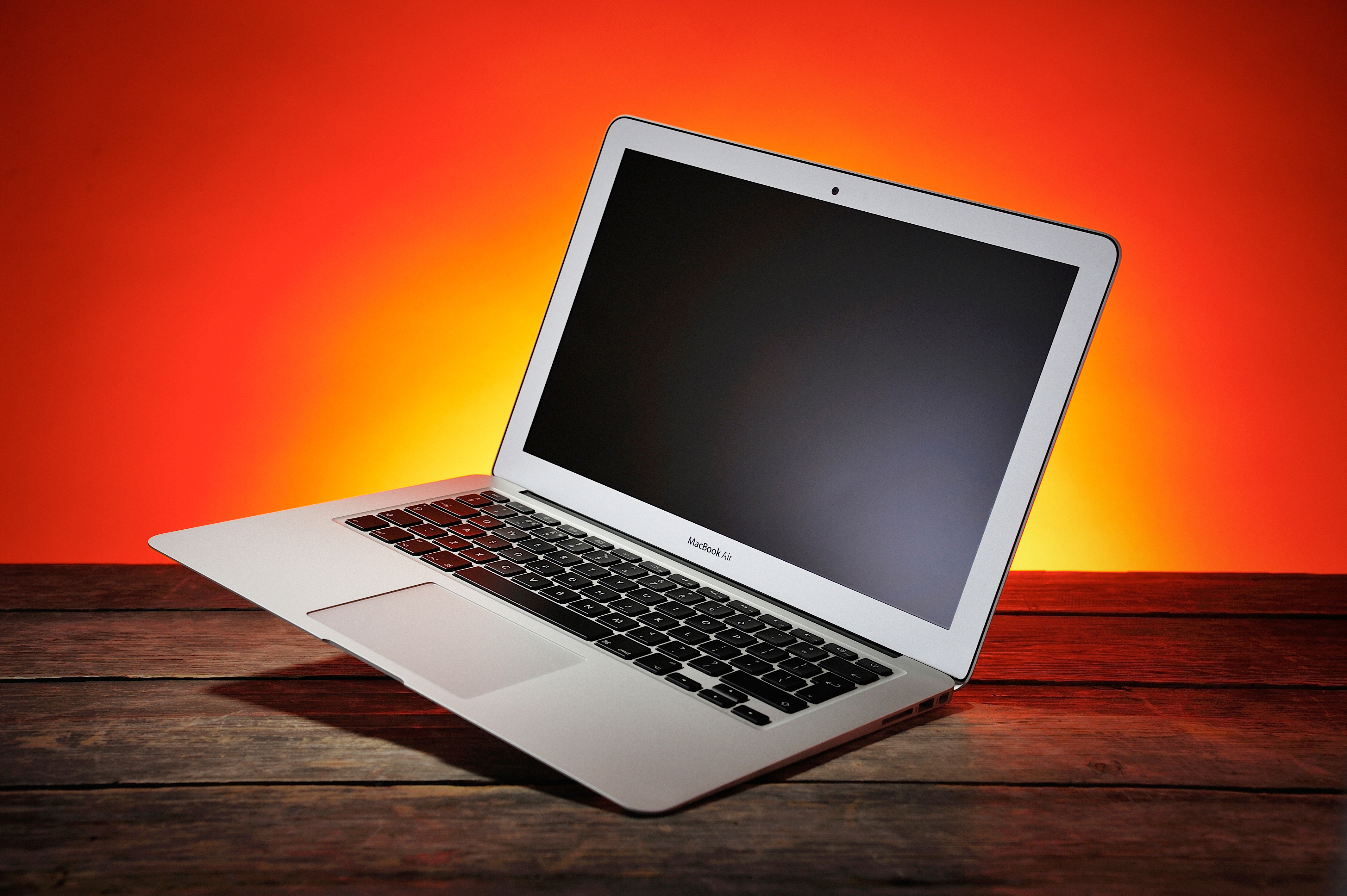 A 13-inch Apple MacBook Air laptop computer