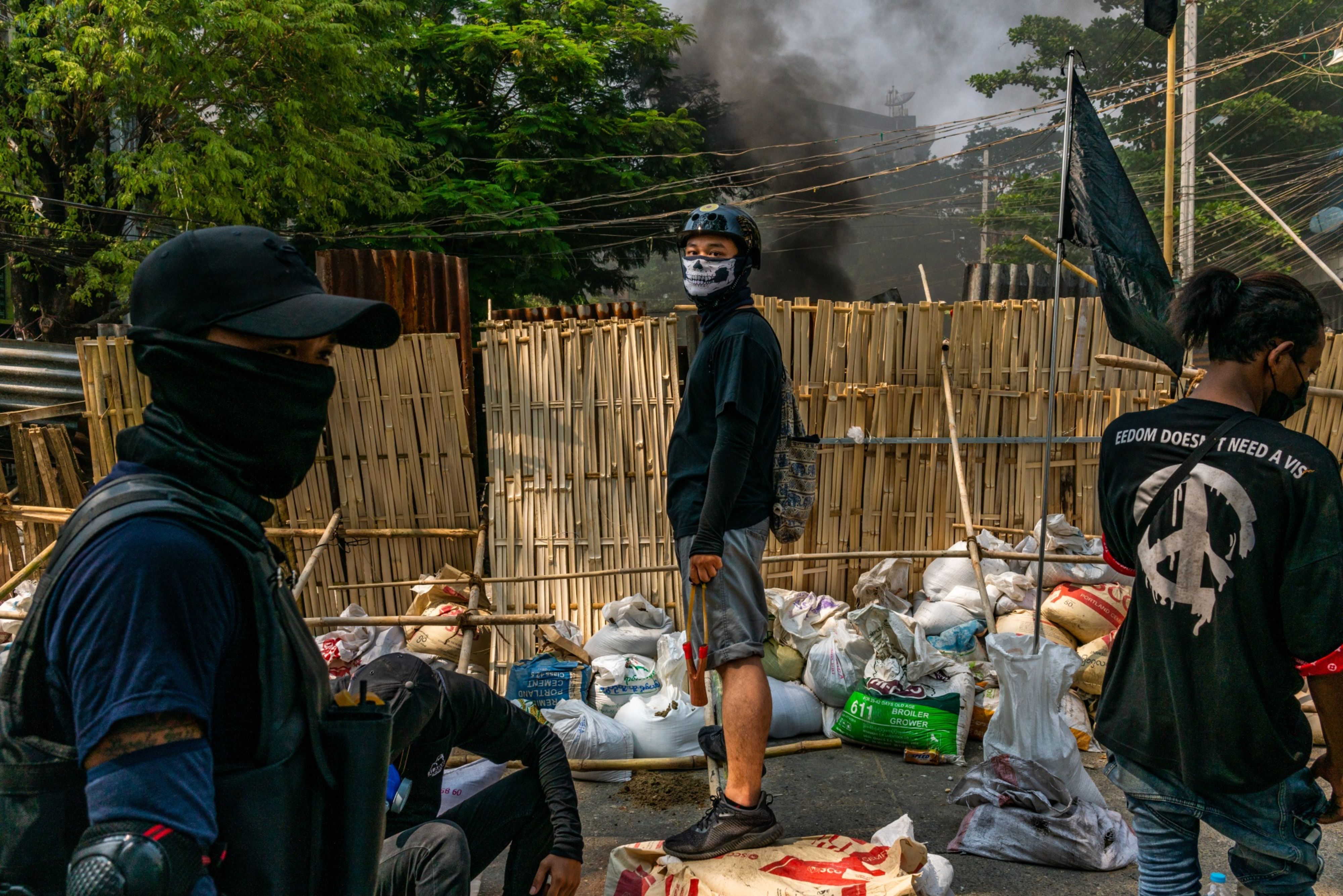 Myanmar Protests Continue On Deadliest Day Since Coup